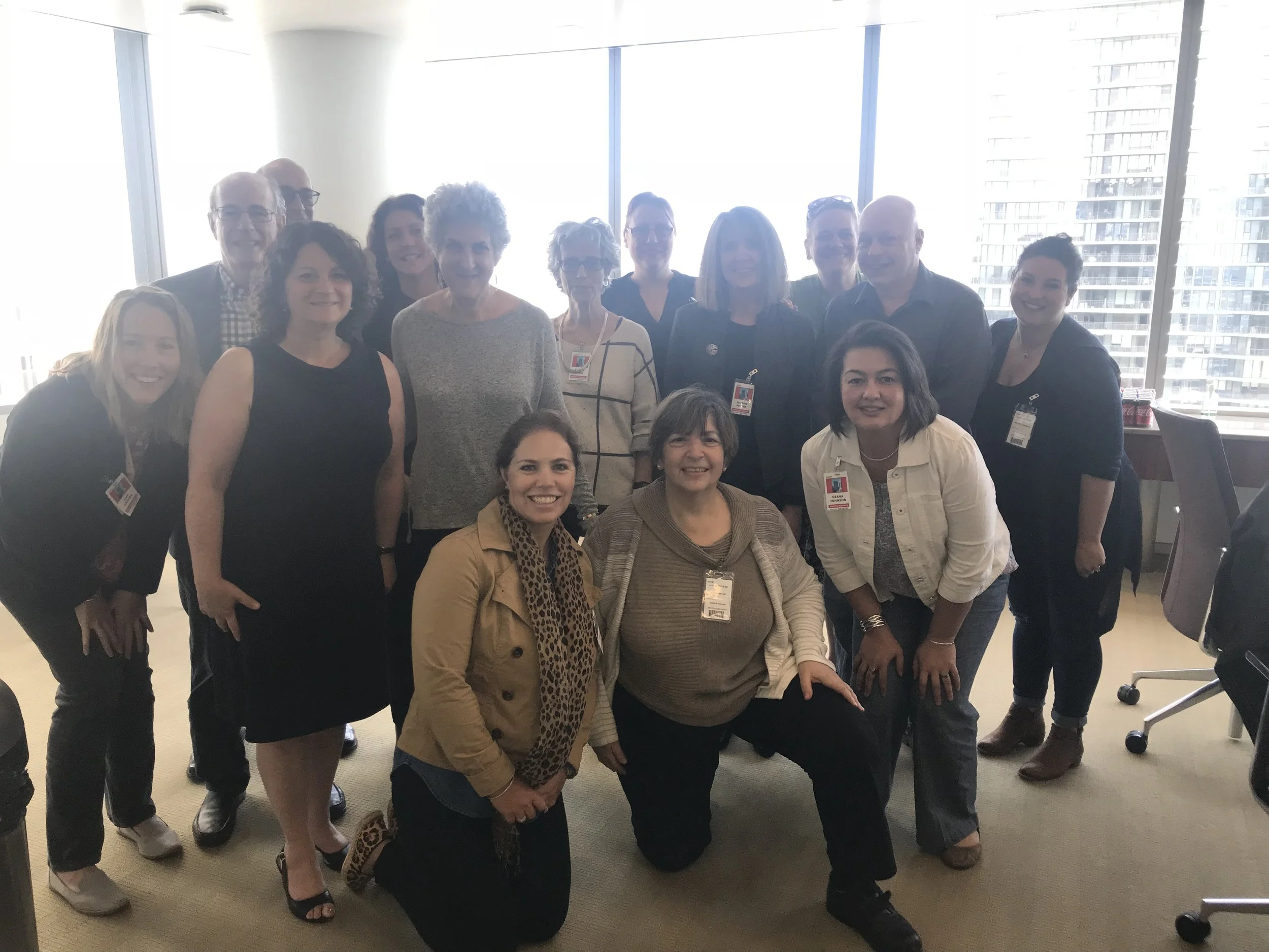 Diane works on strengthening state and national advocacy networks as a member of the ABA’s National Alliance for Parent Representation, pictured at a Chicago meeting in May 2018.