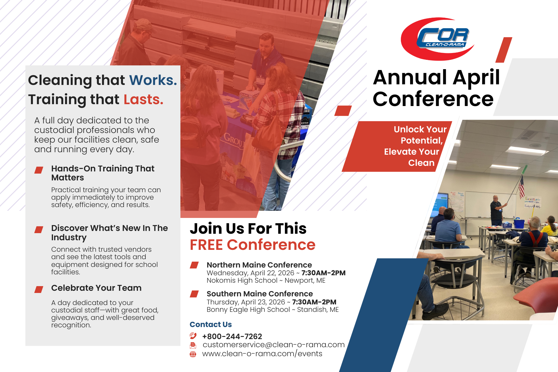 2026 Clean-O-Rama Northern Maine Conference