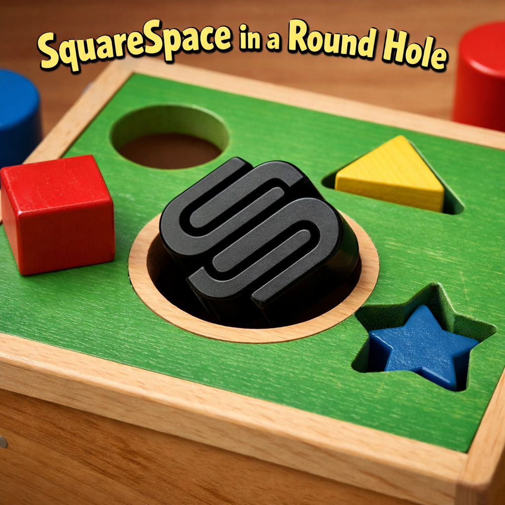 SquareSpace in a Round Hole