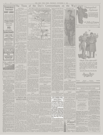 Repost: New York Times (1942), “NAZIS REASSURE ARABS; Anti-Semitism Confined to Jews, Spokesman Explains”