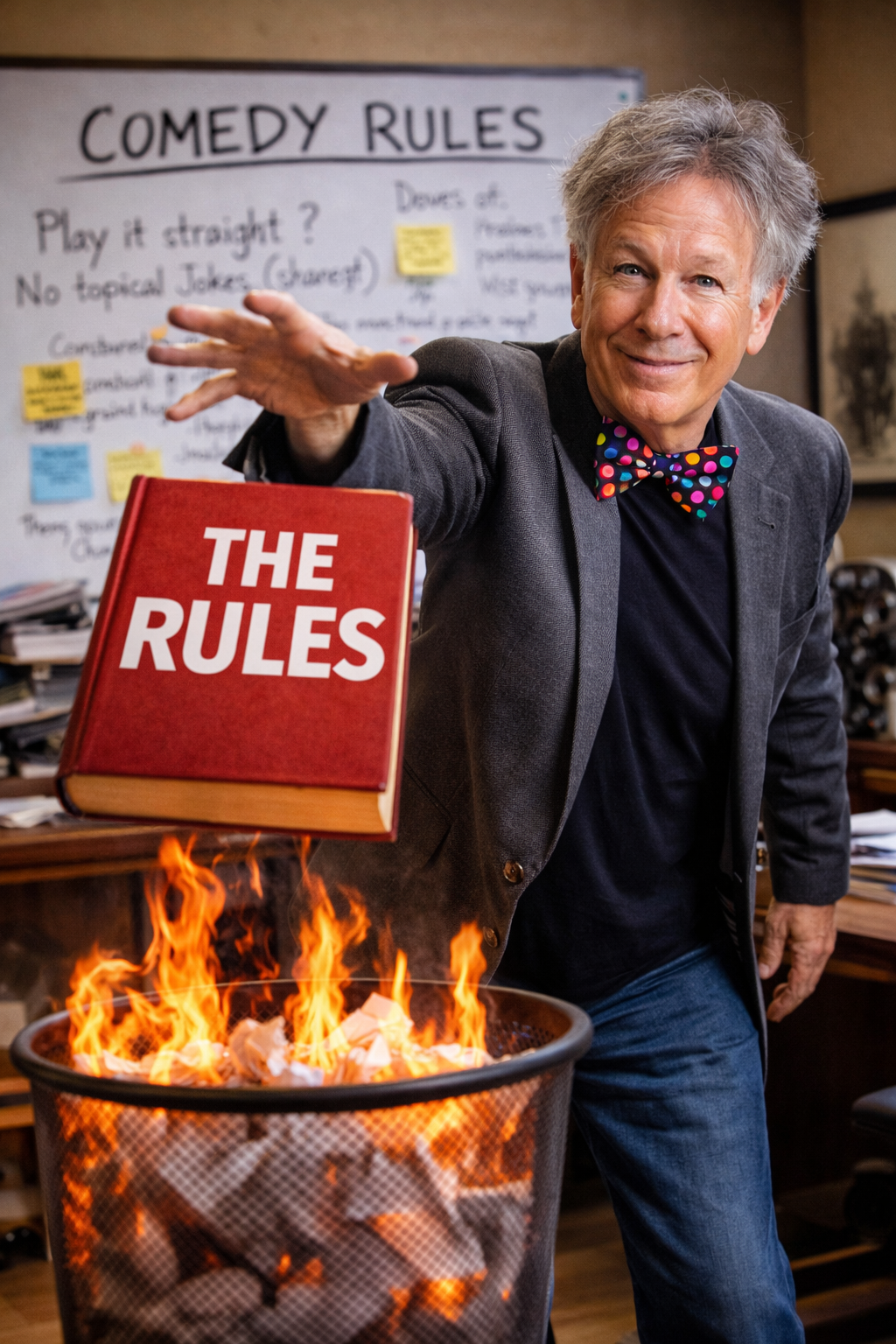 Repost: David Zucker’s 15 Rules of Comedy