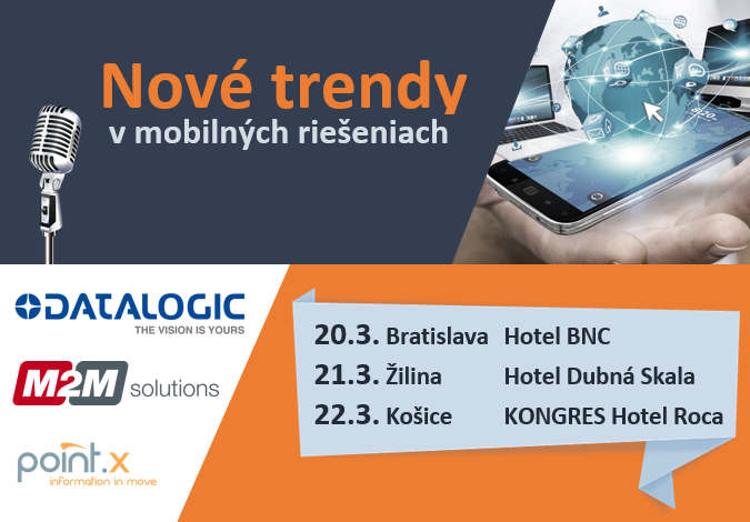 Spoluorganizujeme seminár Nové trendy v mobilných riešeniach!