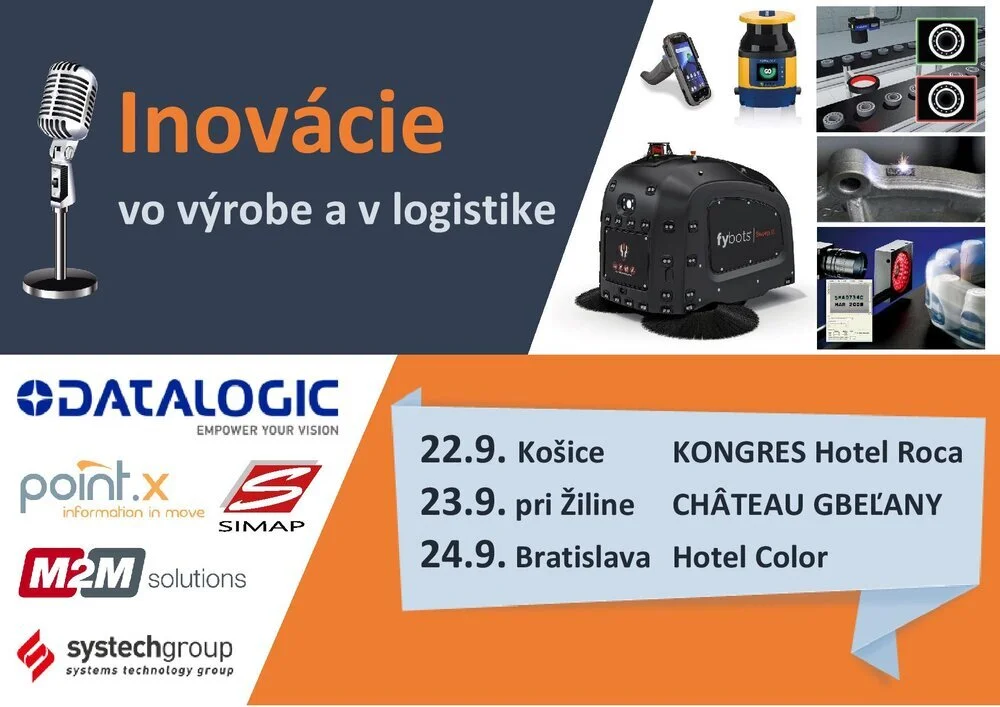 Pripravujeme Roadshow 2020 s témou inovácií vo výrobe a logistike