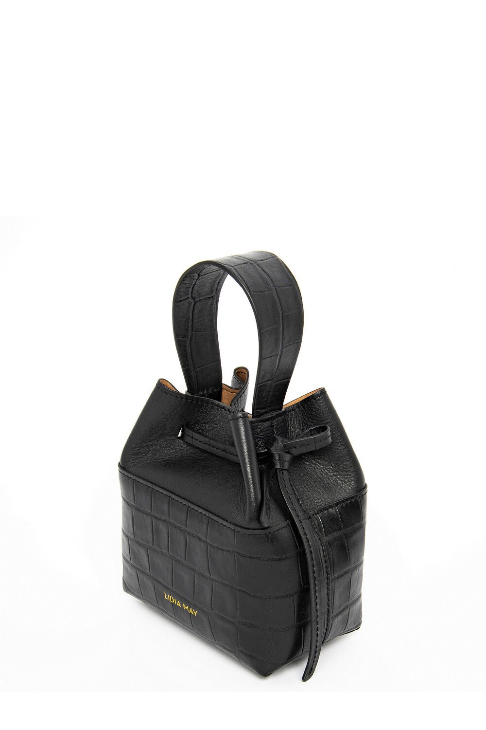 Yaya Leather Bucket Bag - Black, Artisan Bags