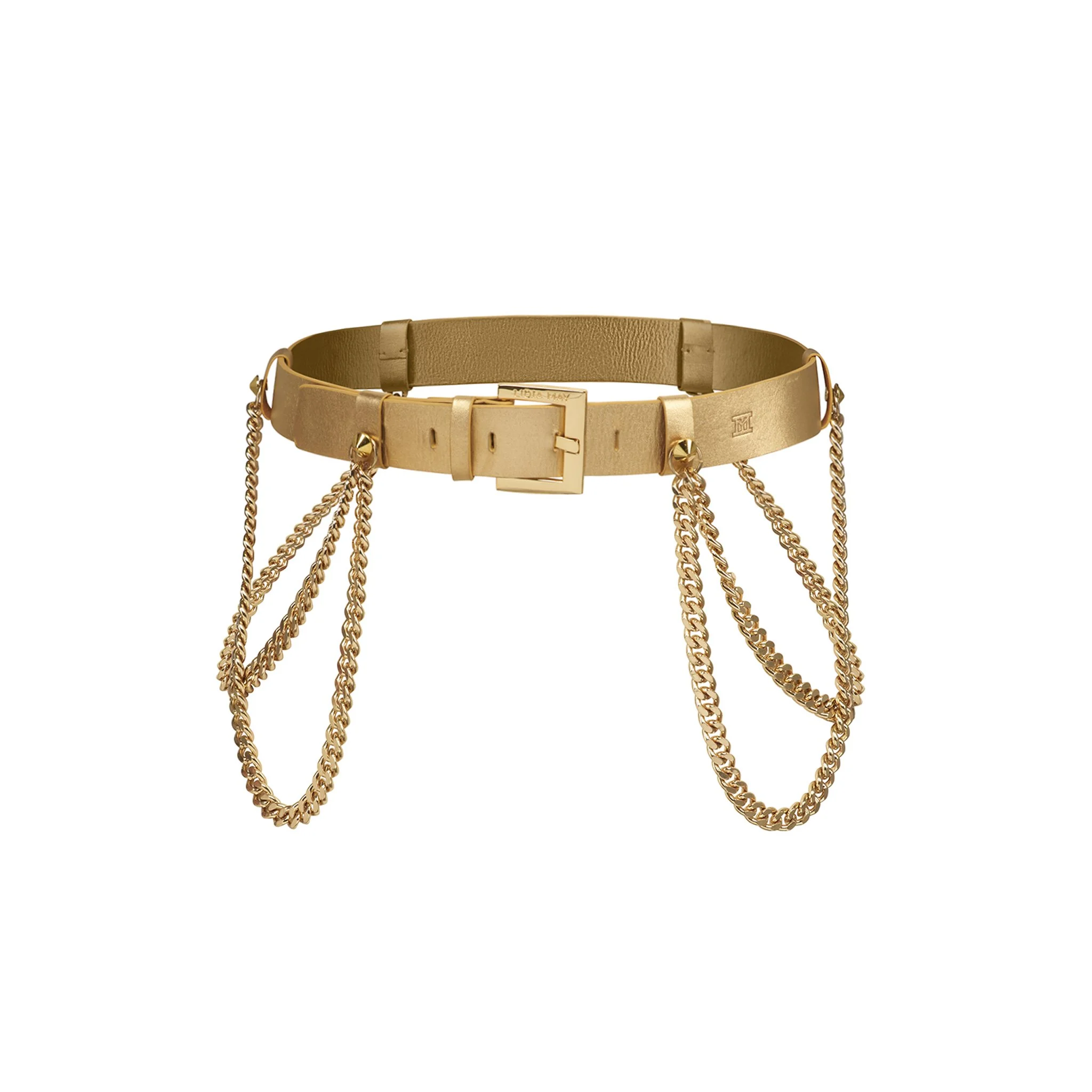 新品未開封】Llife LEATHER CHAIN BELT sienna 小物 - 小物