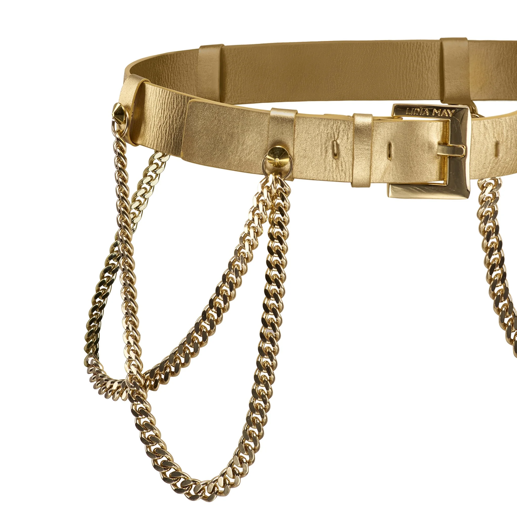 LIDNM / Llife ONLINE STORE / Llife LEATHER CHAIN BELT - 小物