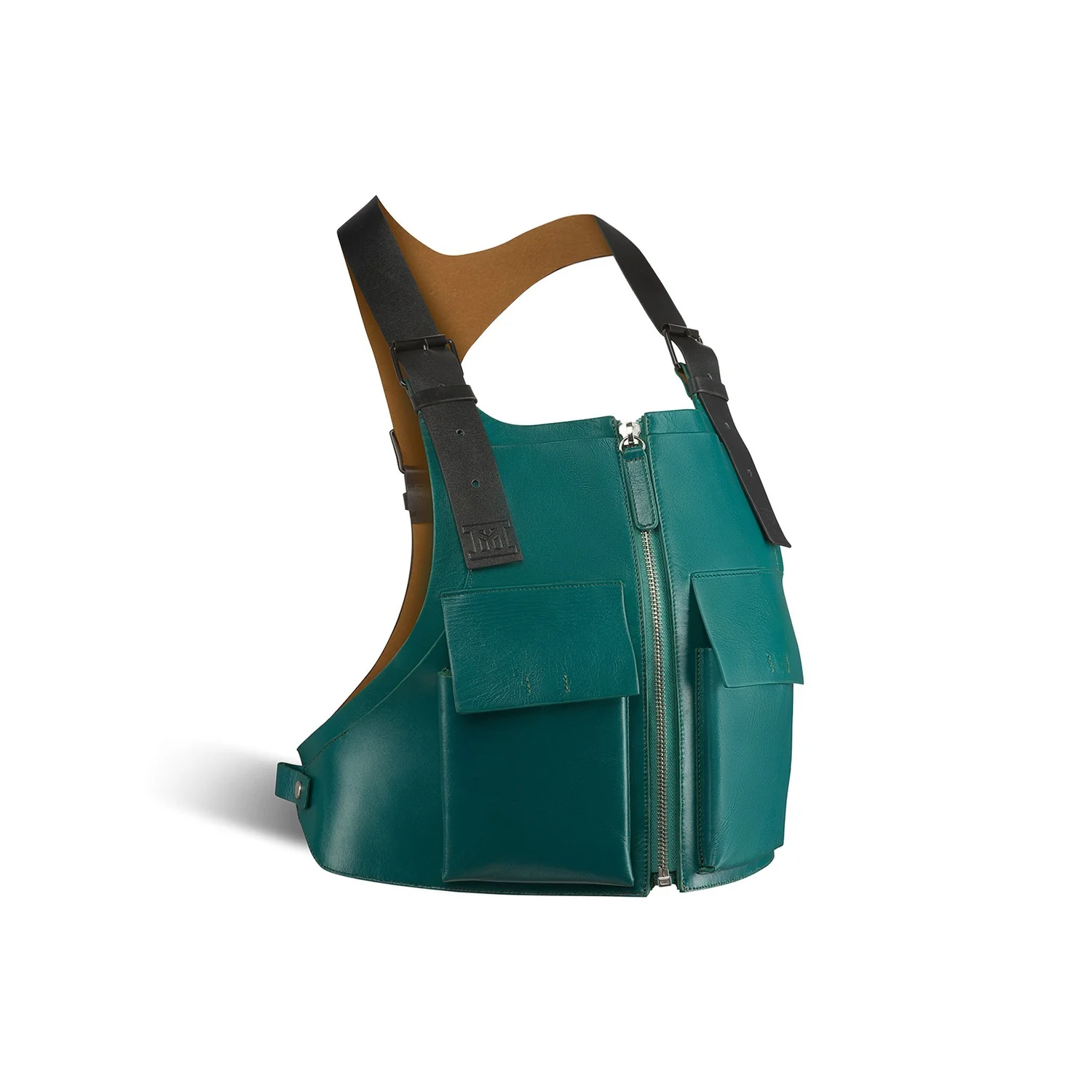 Frontpack Vest — Lidia May | Ethical Luxury Leather Goods display picture 1