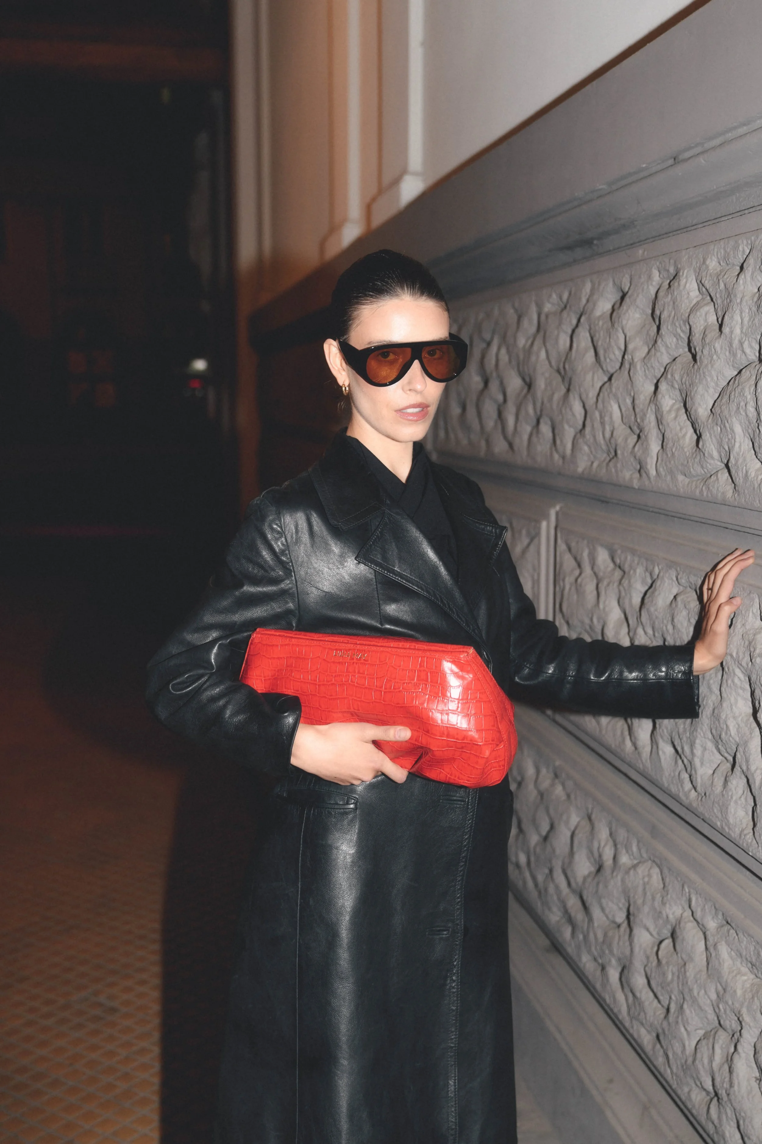 Caccu model clutch bag