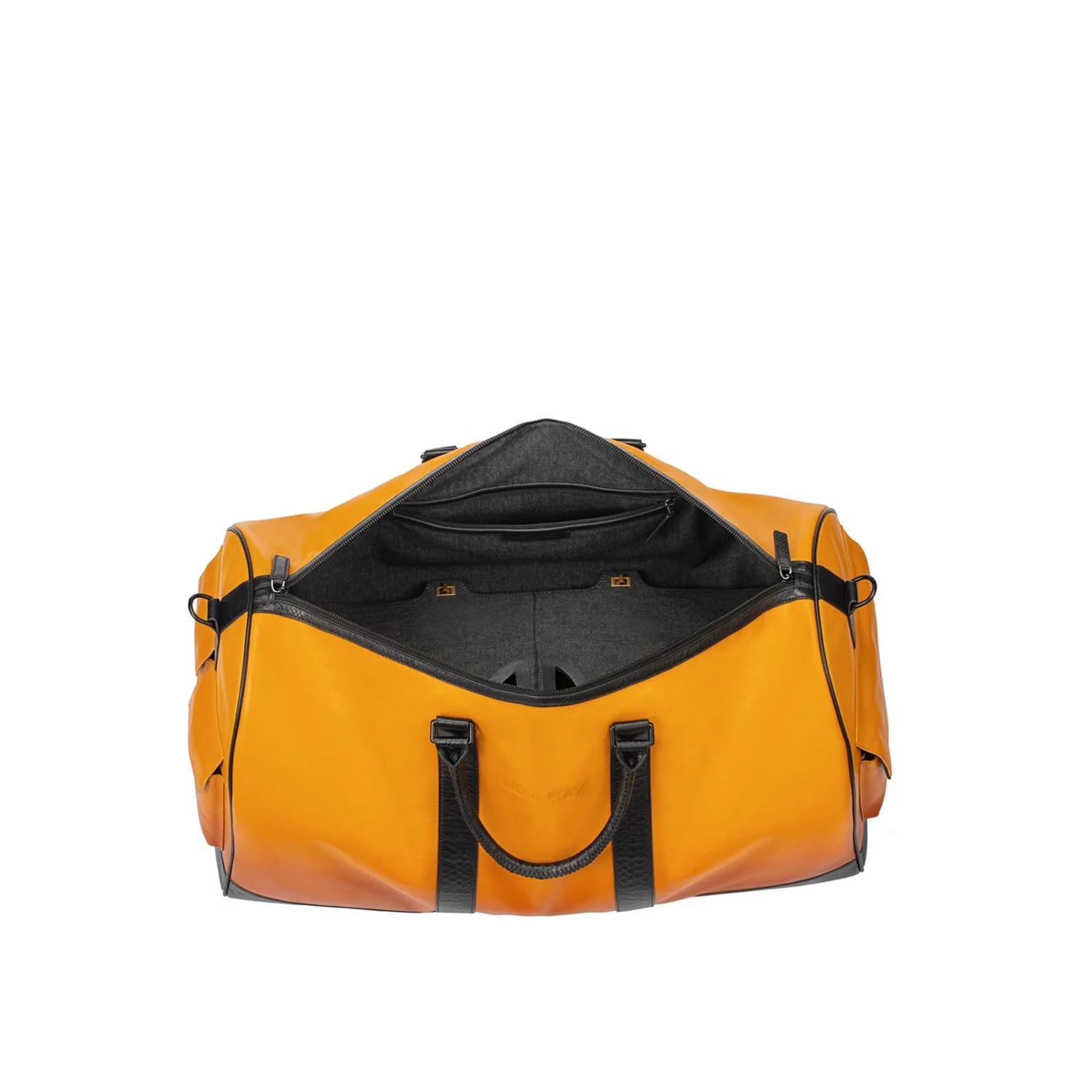 Luxury Travel Duffel Crafted in Premium Leather — Lidia May 