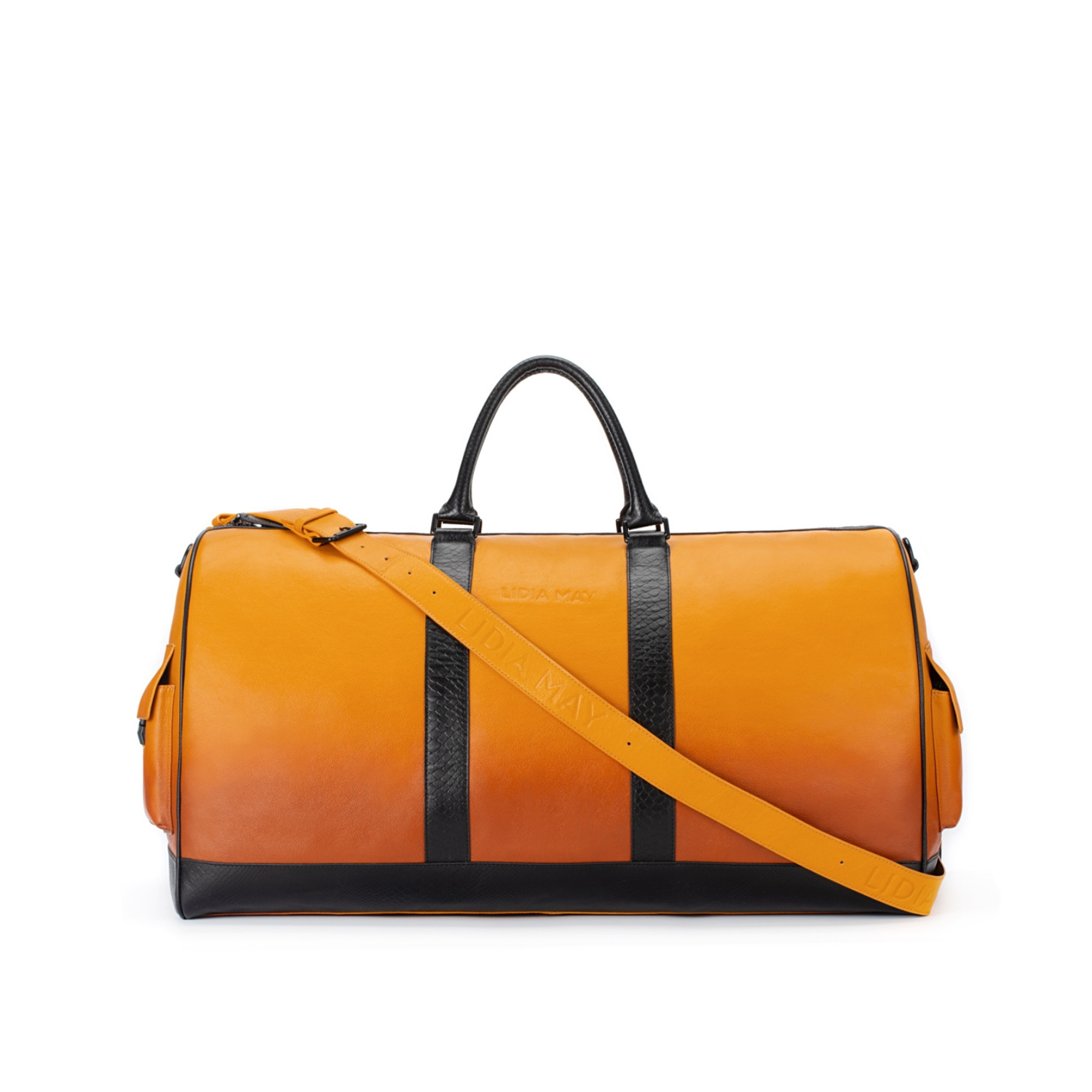 Luxury Travel Duffel Crafted in Premium Leather — Lidia May
