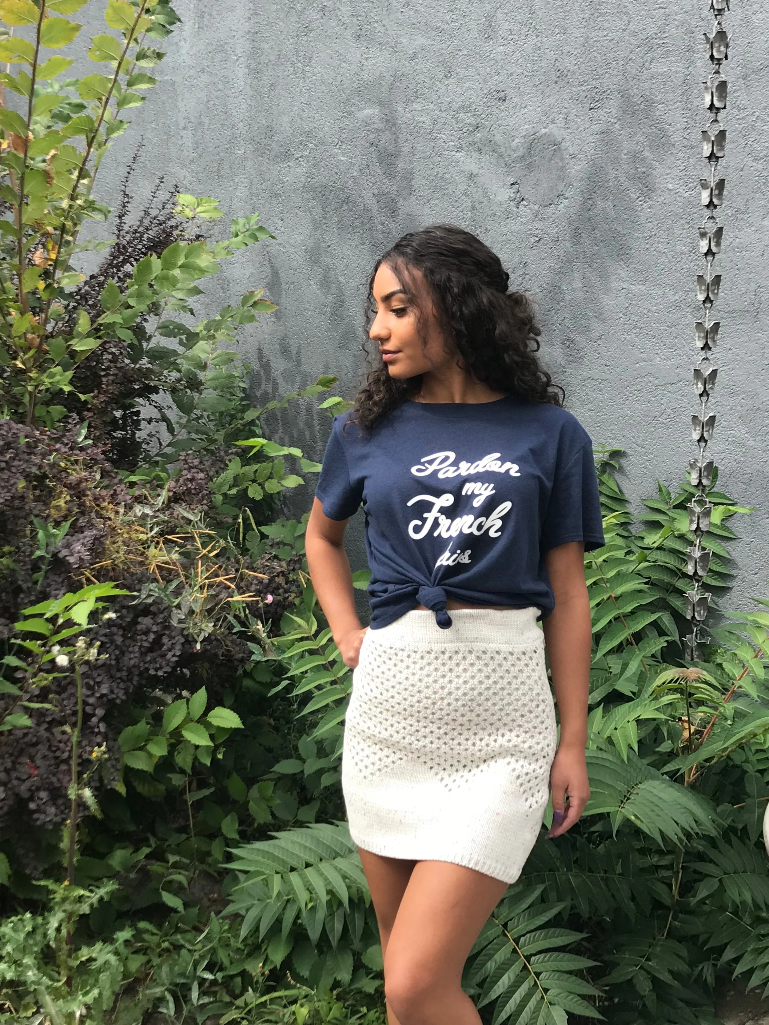 Crochet Sweater Skirt