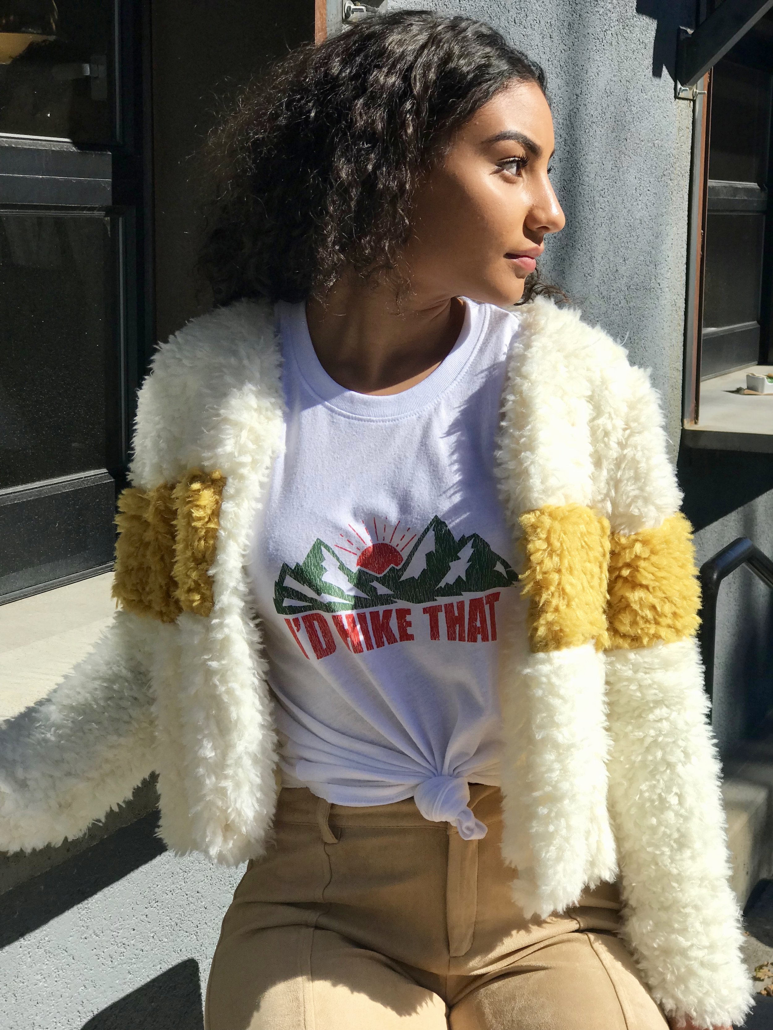 Varsity Fuzzy Jacket