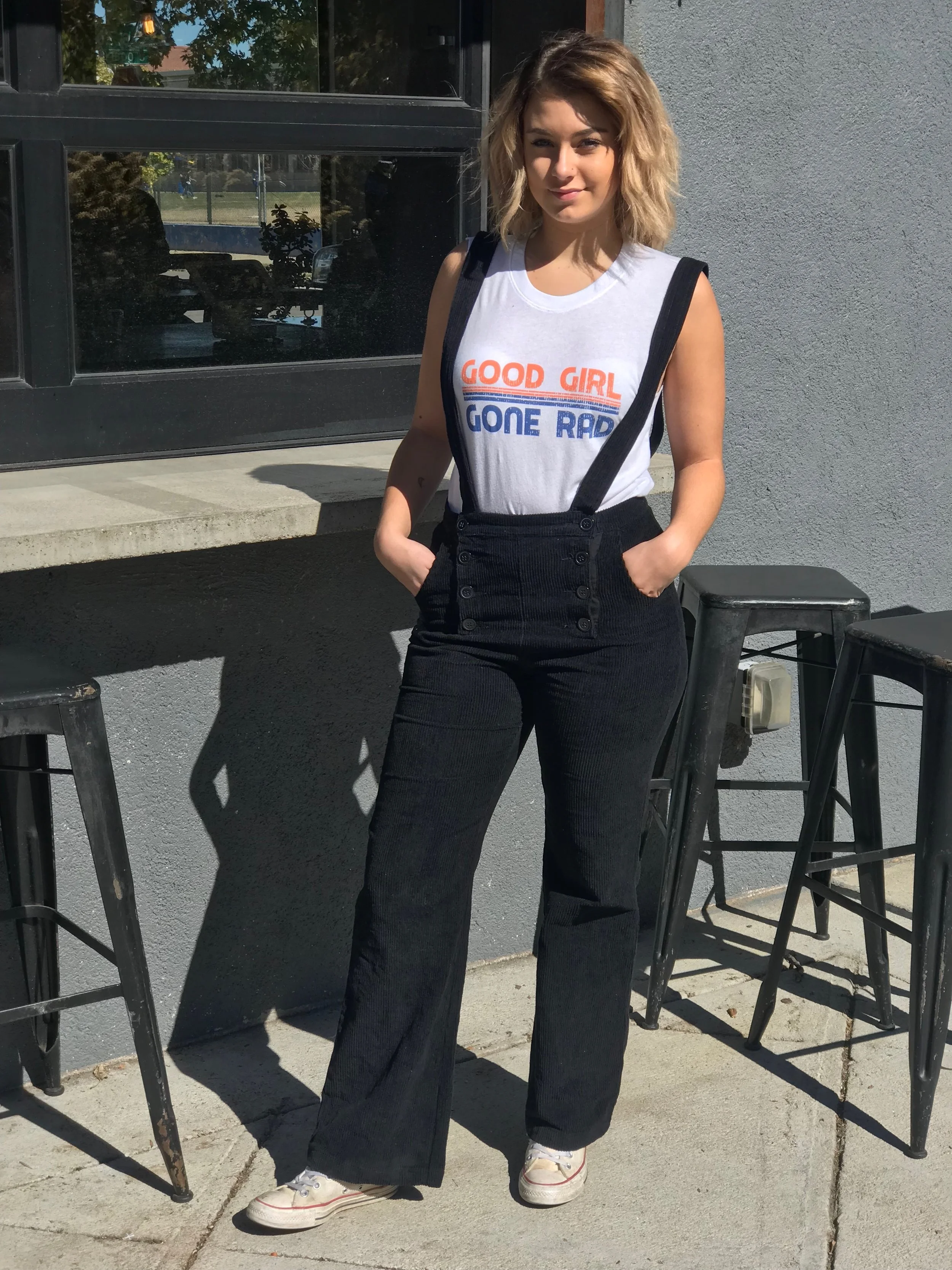 Double Breasted Overalls