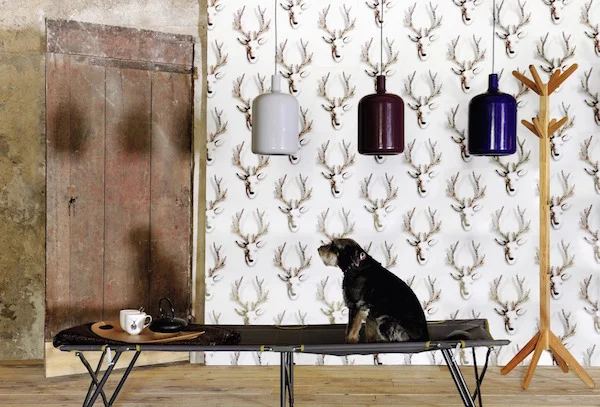 Rudolf, Wonderland collection, Elitis – £159.80 per pack of 9 adhesive panels