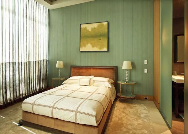 Embroidered Stripes in Seagreen, Fromental – price available on request