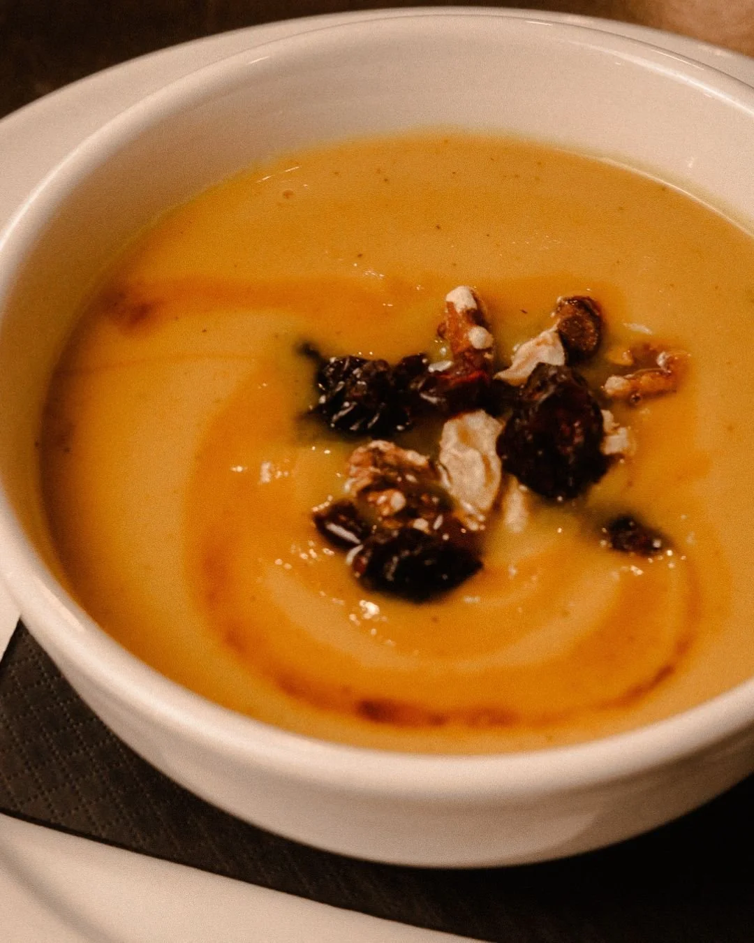 Did someone hit the reset button on winter? ❄️
If you need to warm up, a bowl of our butternut squash soup is the perfect remedy &mdash; rich, comforting, and just what a cold day calls for.