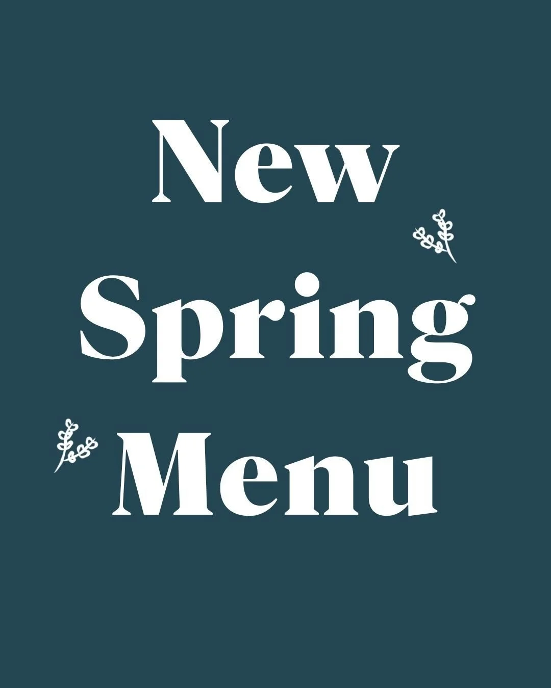 We started our new Spring Menu just a few days ago! 🌿✨
Have you had a chance to try it yet? If you have, what&rsquo;s been your favorite dish so far? 👀
And if you haven&rsquo;t made it in yet&hellip; what are you most excited to try?