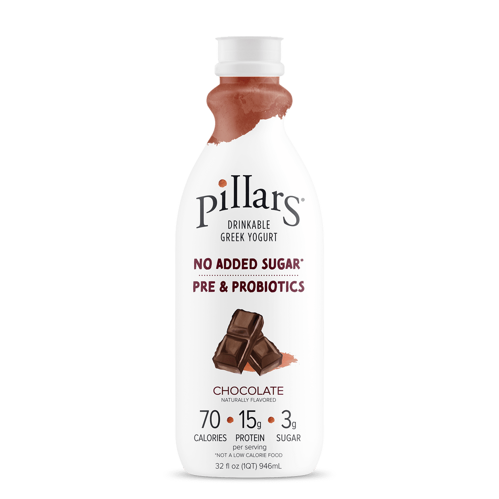 Pillars Drinkable Greek Yogurt Mixed Berry Pre Probiotics, 49 OFF