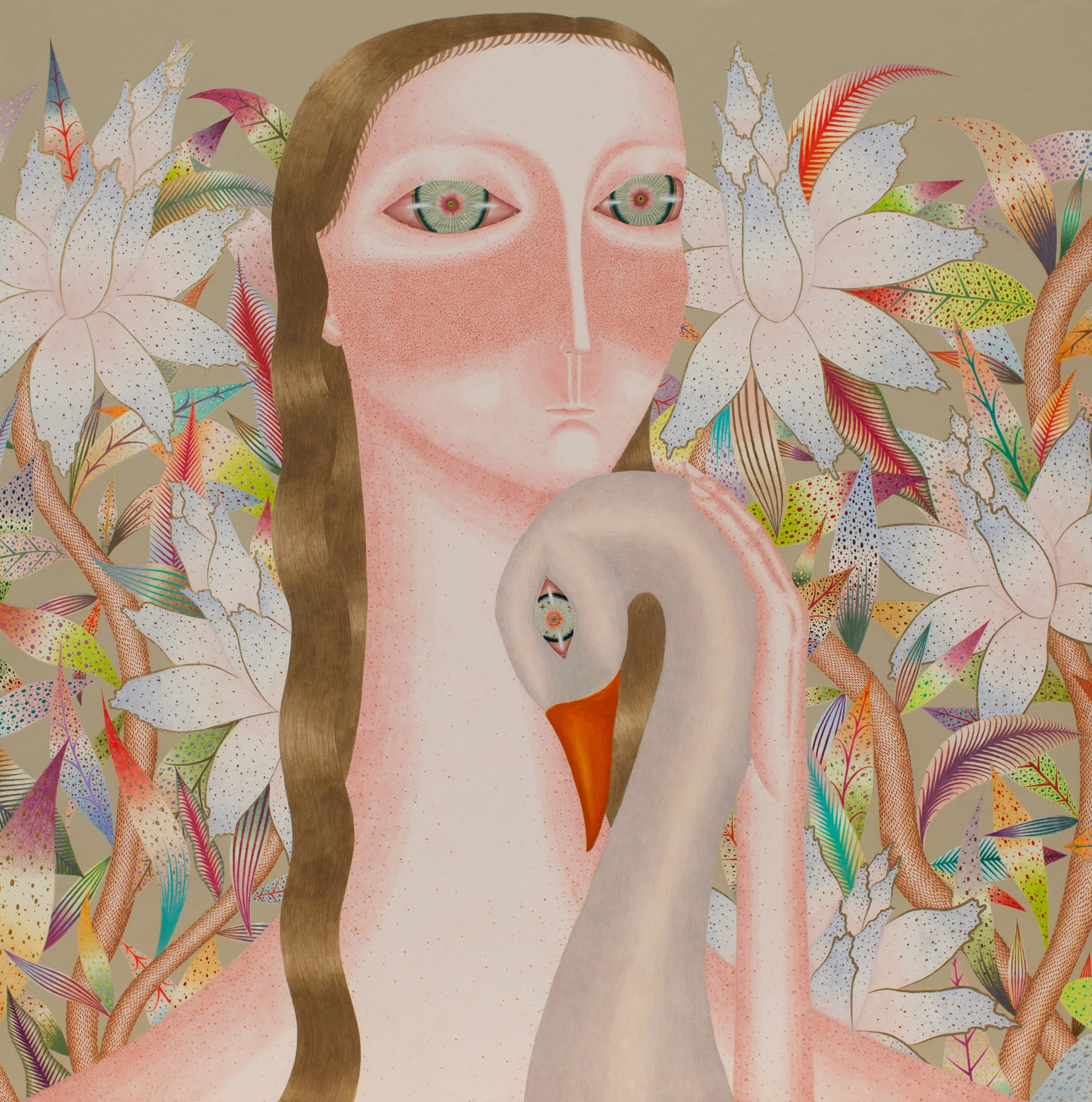 º“,≥‡_91x91_Mixed media on korean paper_2017_6,000,000.jpg