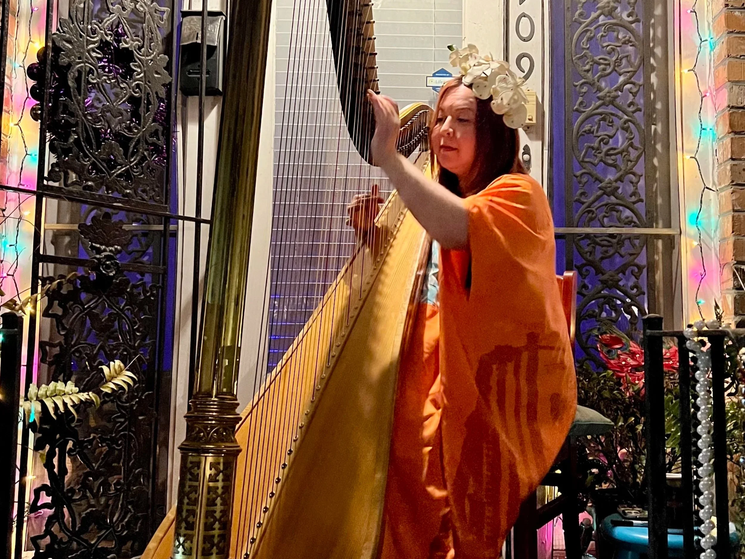 Harpy-Ween: Porch Concert for Krewe of Boo