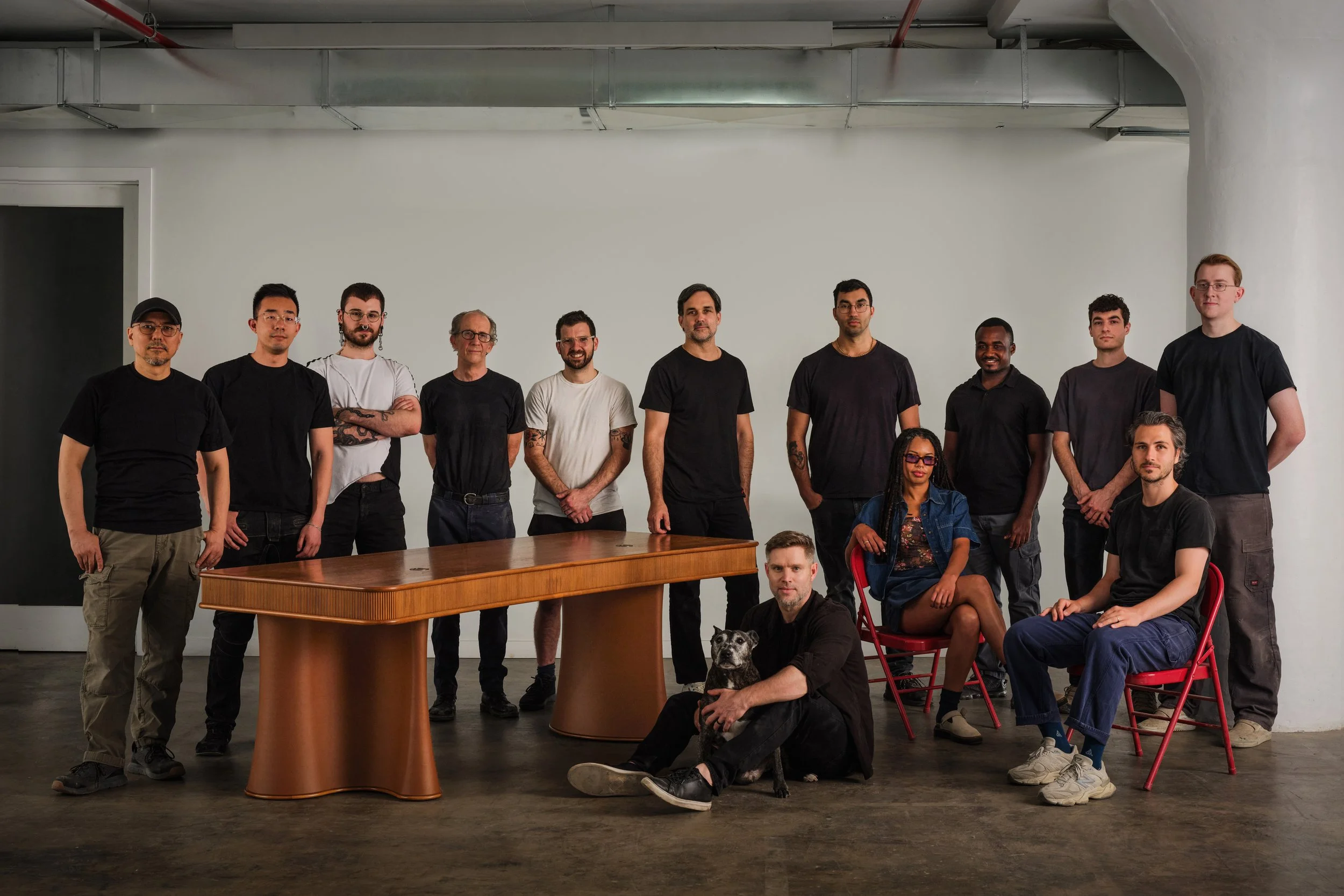 The Chapter & Verse team in their Brooklyn studio