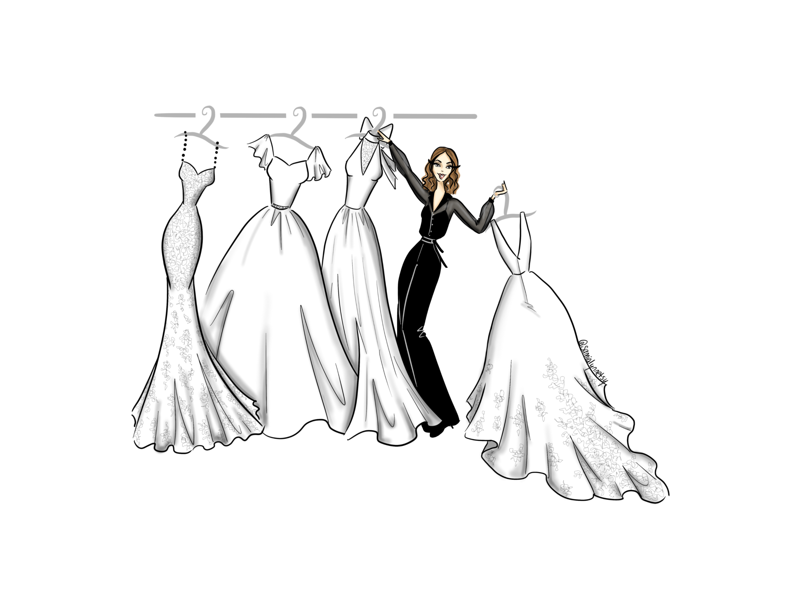 2020 Bridal Gowns: The Off-The-Shoulder Edit - Houston Wedding Blog