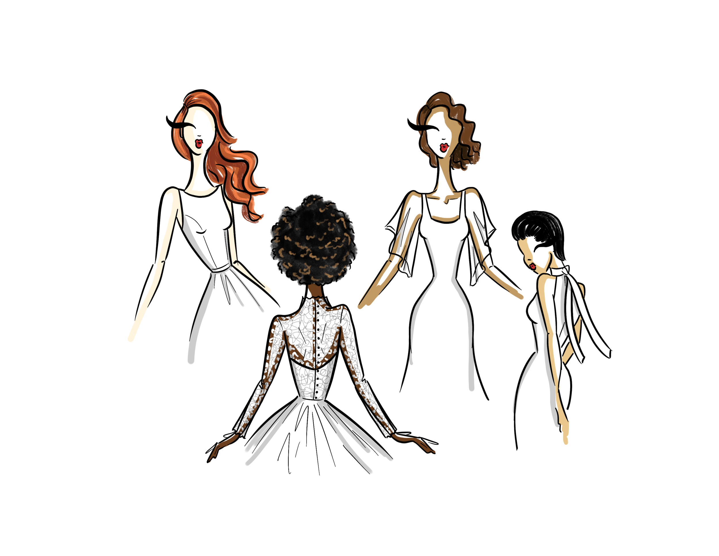 Chic Necklines for the Modest Bride
