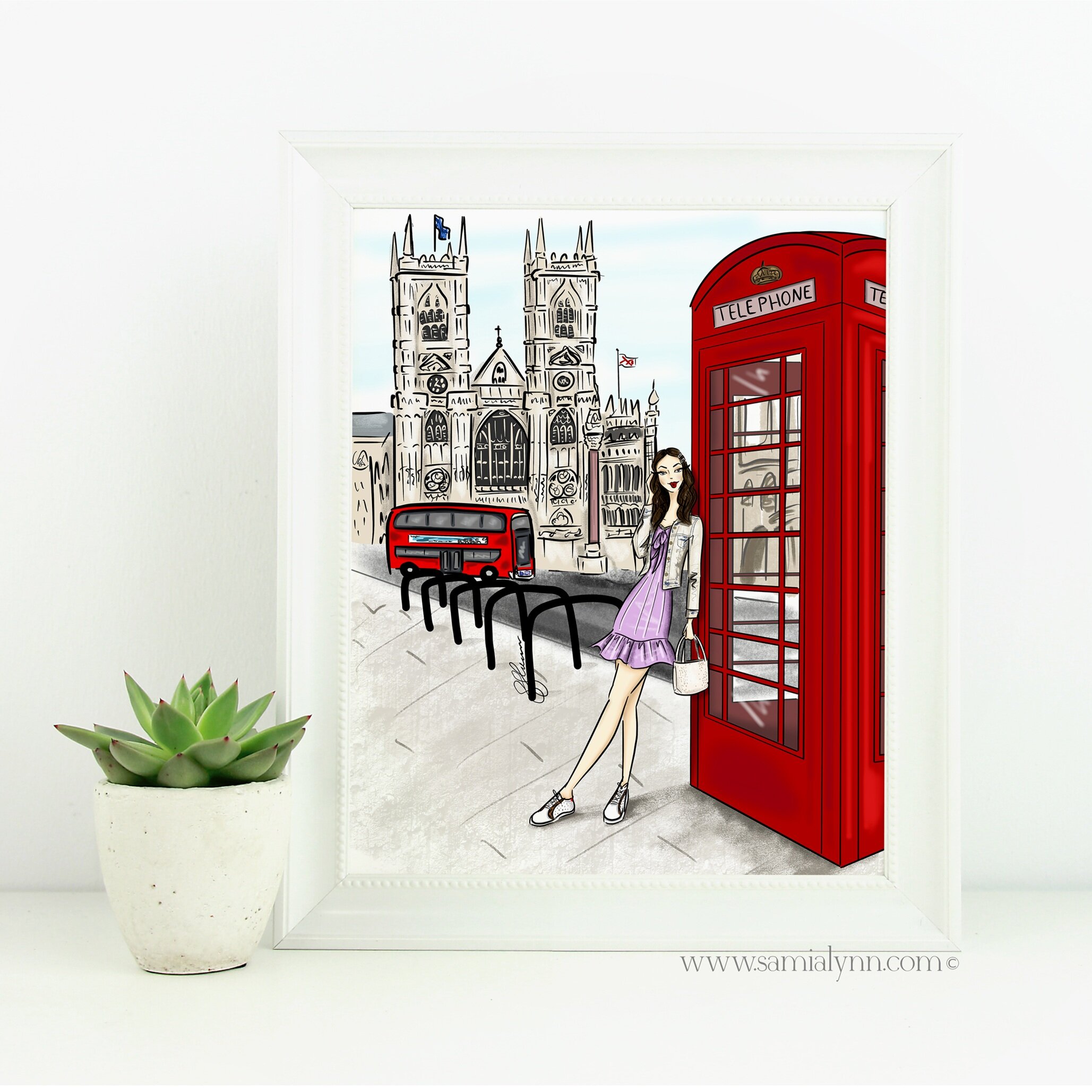 Custom Travel Illustration