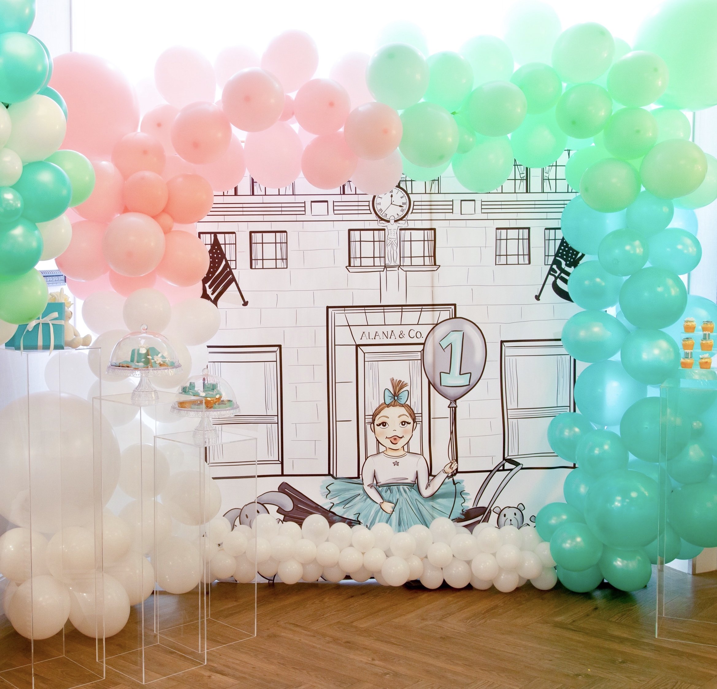 custom party backdrop