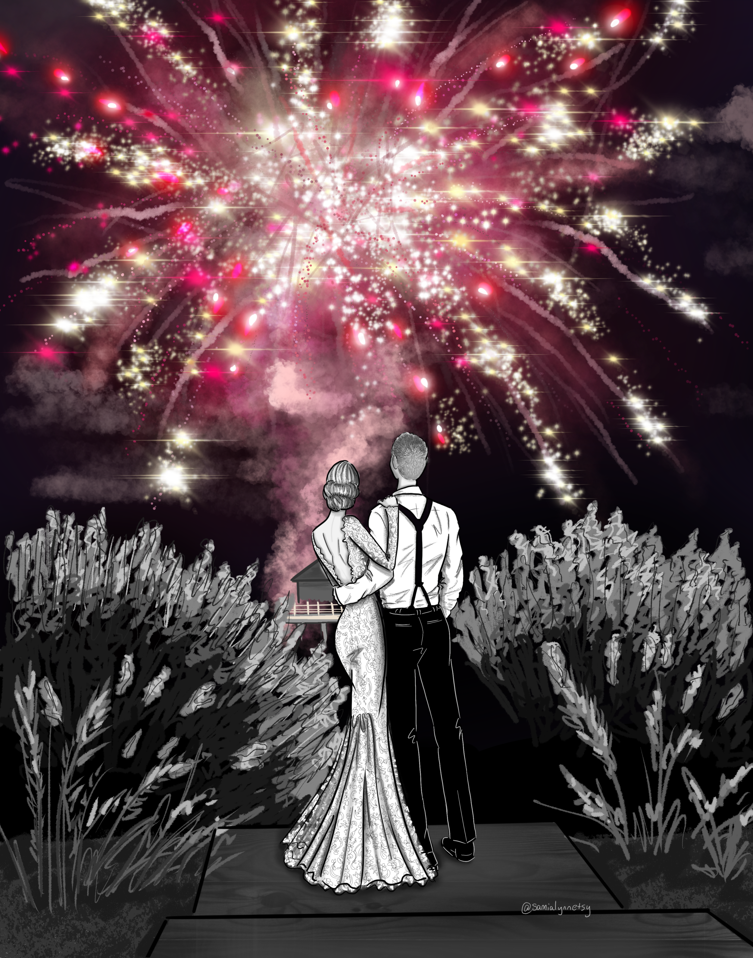 wedding illustration