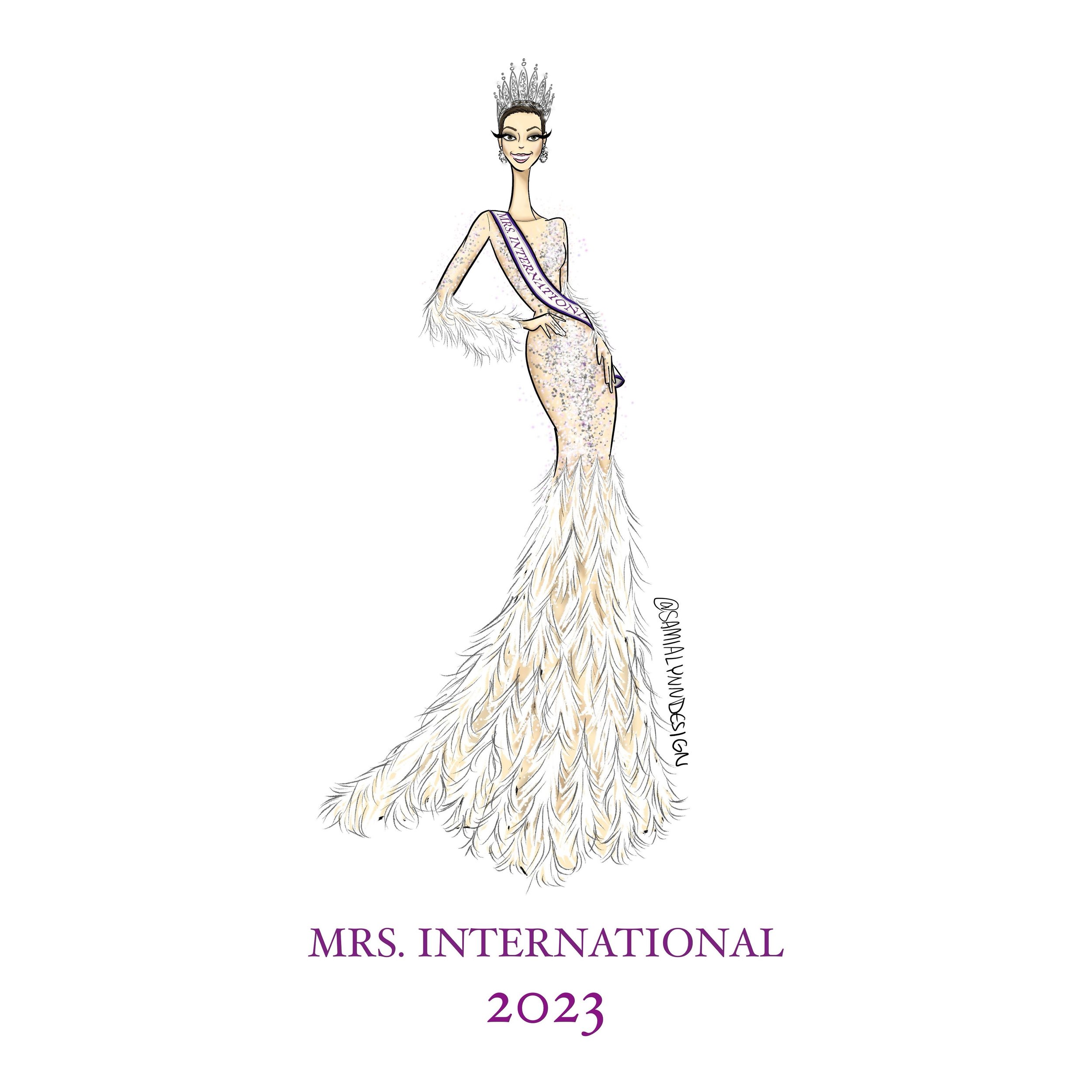 Say hello to the gorgeous Mrs. International 2023!

Rachel absolutely SHINES and her sweet personality made it that much more special to create this illustration for her 👑

Want a custom illustration of your crowning moment? Head over to the listing