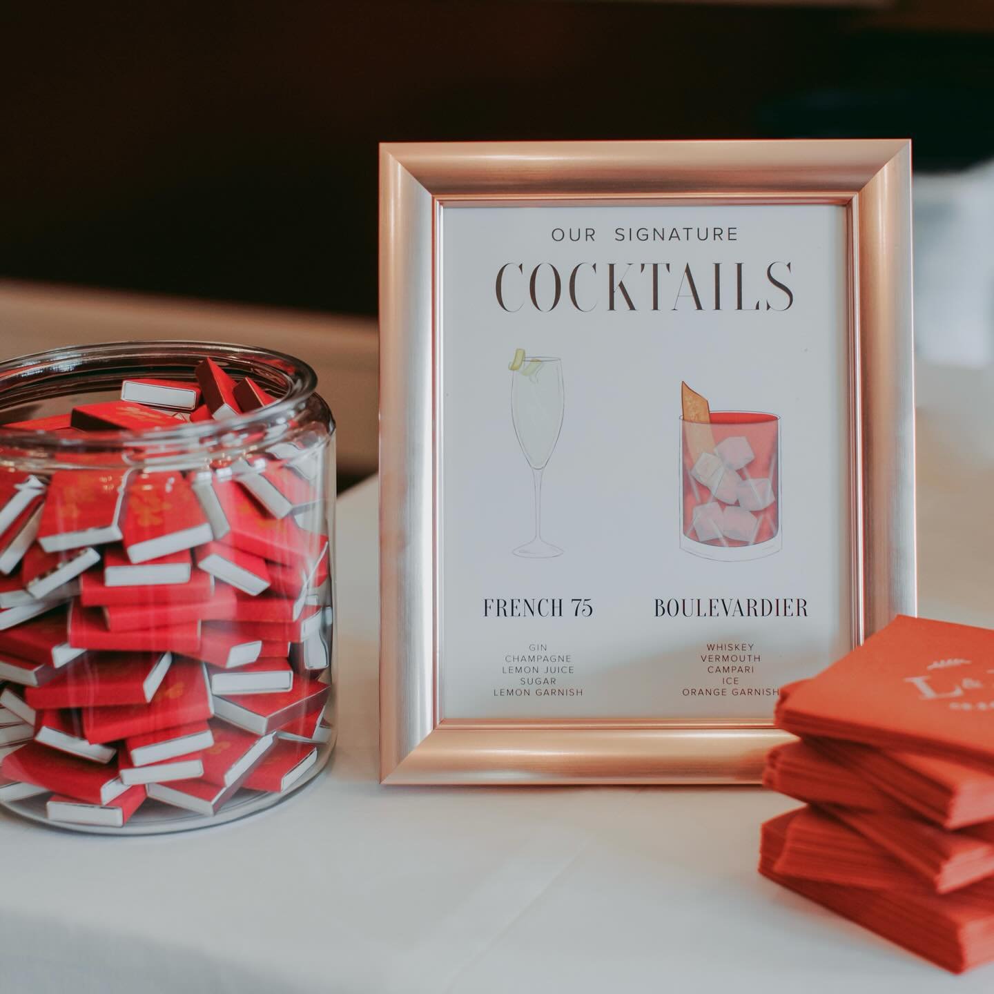 Cheers to a wedding day that&rsquo;s as one-of-a-kind as you are! 🥂

Elevate your celebration with personalized cocktail signs! 

From classic to quirky, let your signature drinks shine with custom signs that reflect your unique style and love story