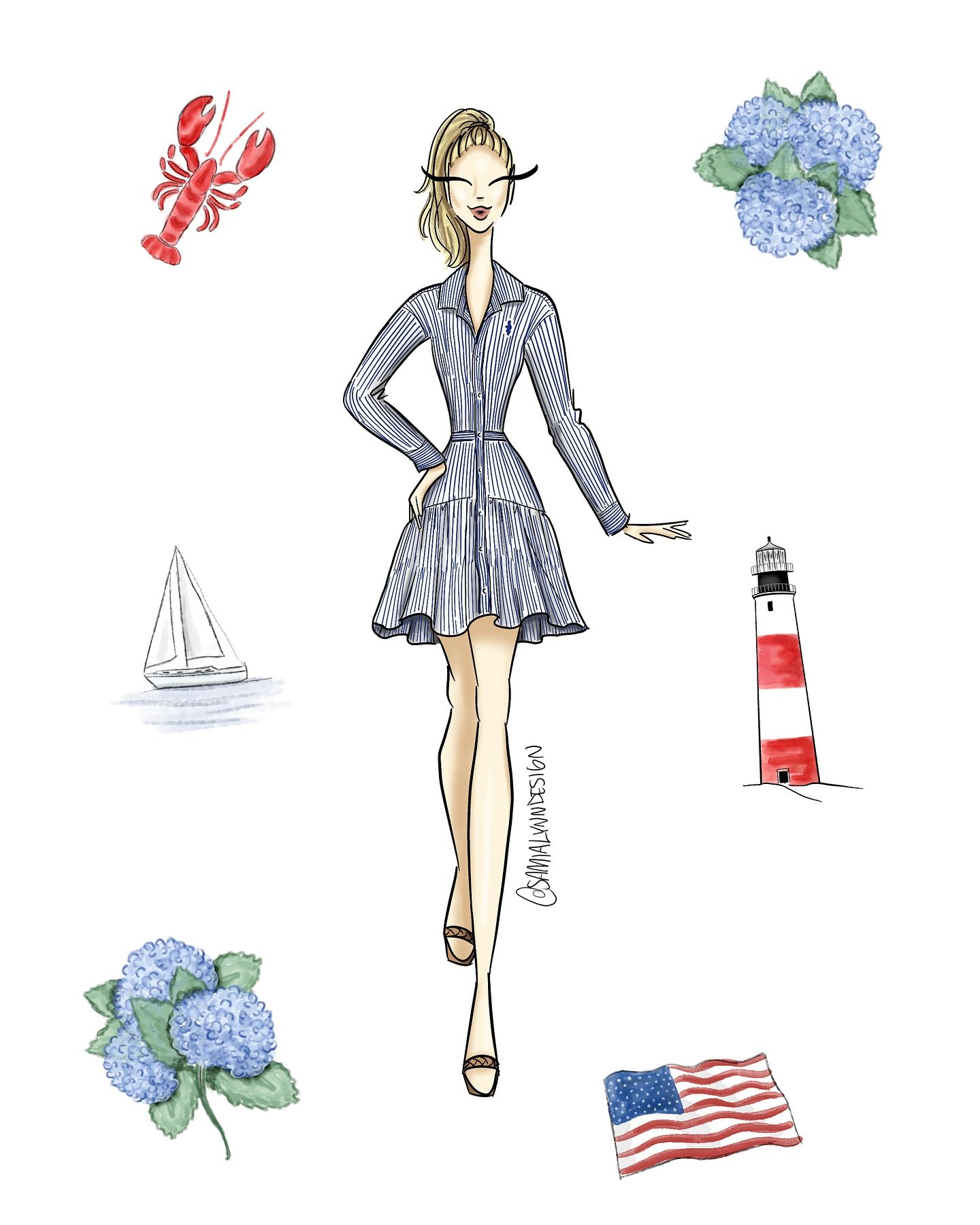 New England summer style is truly unmatched! Light layers, coastal charm, and a whole lot of personality☀️🌊

I put together a little lookbook featuring a few go-to New England brands that always nail the summer vibes! From breezy dresses to statemen