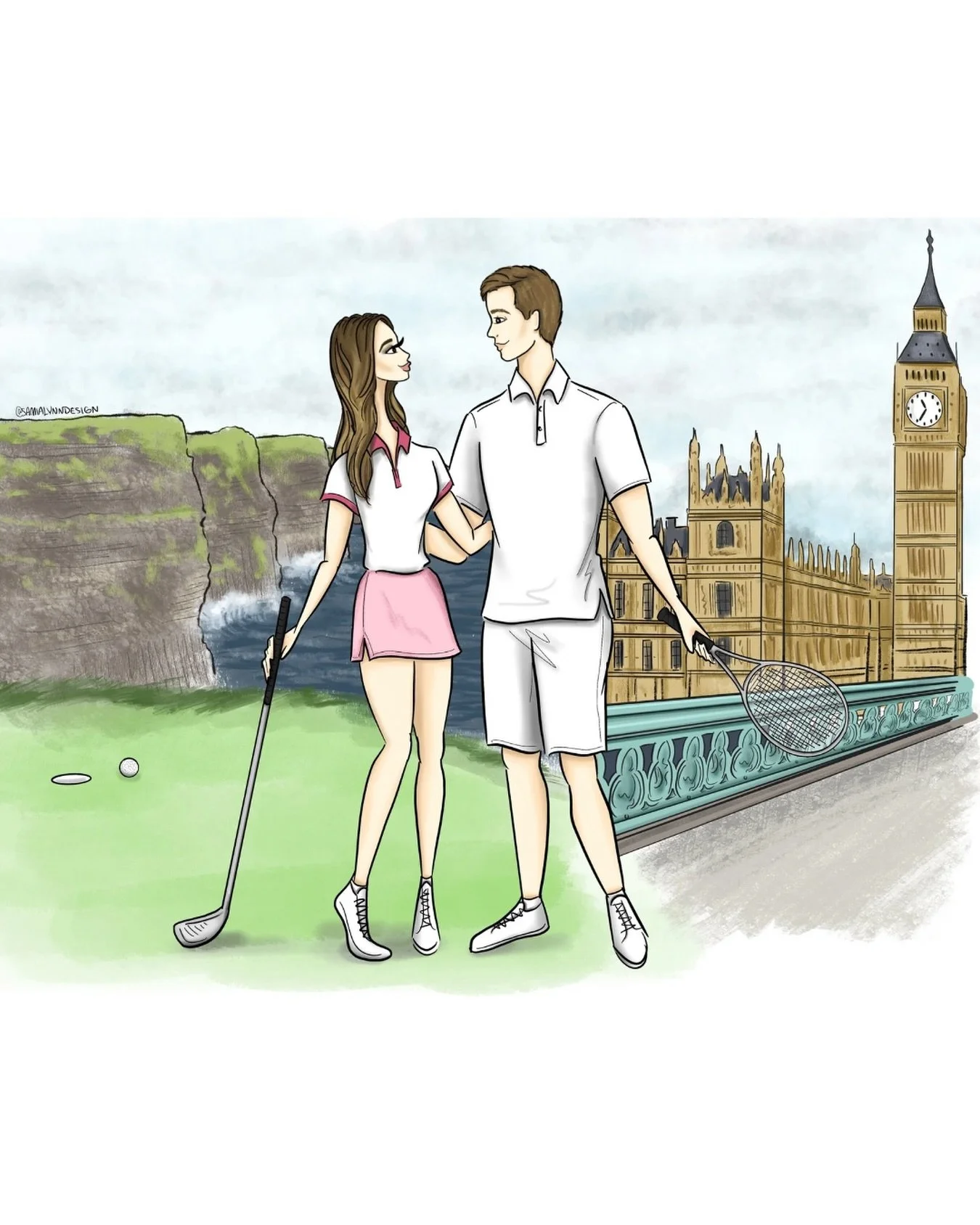 You&rsquo;ve said &ldquo;I do&rdquo;, danced the night away, and jetted off to paradise&hellip; now what if you could bottle that memory up forever with more than a photo?🌺✈️

A custom illustration from your honeymoon is the perfect souvenir! Whethe