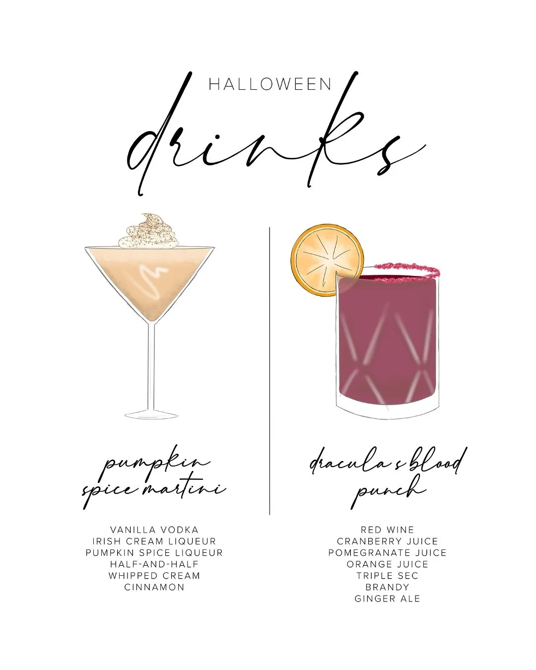 Witch&rsquo;s brew never looked this good 👀🧙&zwj;♀️

Forget the basic bar setup, custom drink signs are the real magic trick that are going to take your Halloween party from &ldquo;cute&rdquo; to &ldquo;unforgettable&rdquo;!!✨

Whether it&rsquo;s a