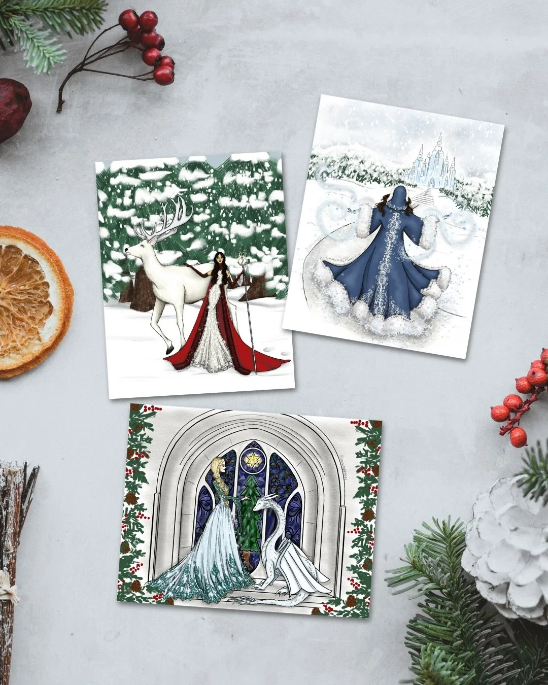 Step into the frost-kissed world of Winter Fantasy ❄️ the 2025 winter collection is finally here! 

Brought to life on paper, each sketch captures the magic of glittering snow, icy elegance, and a touch of fairytale drama✨

This collection is a whole