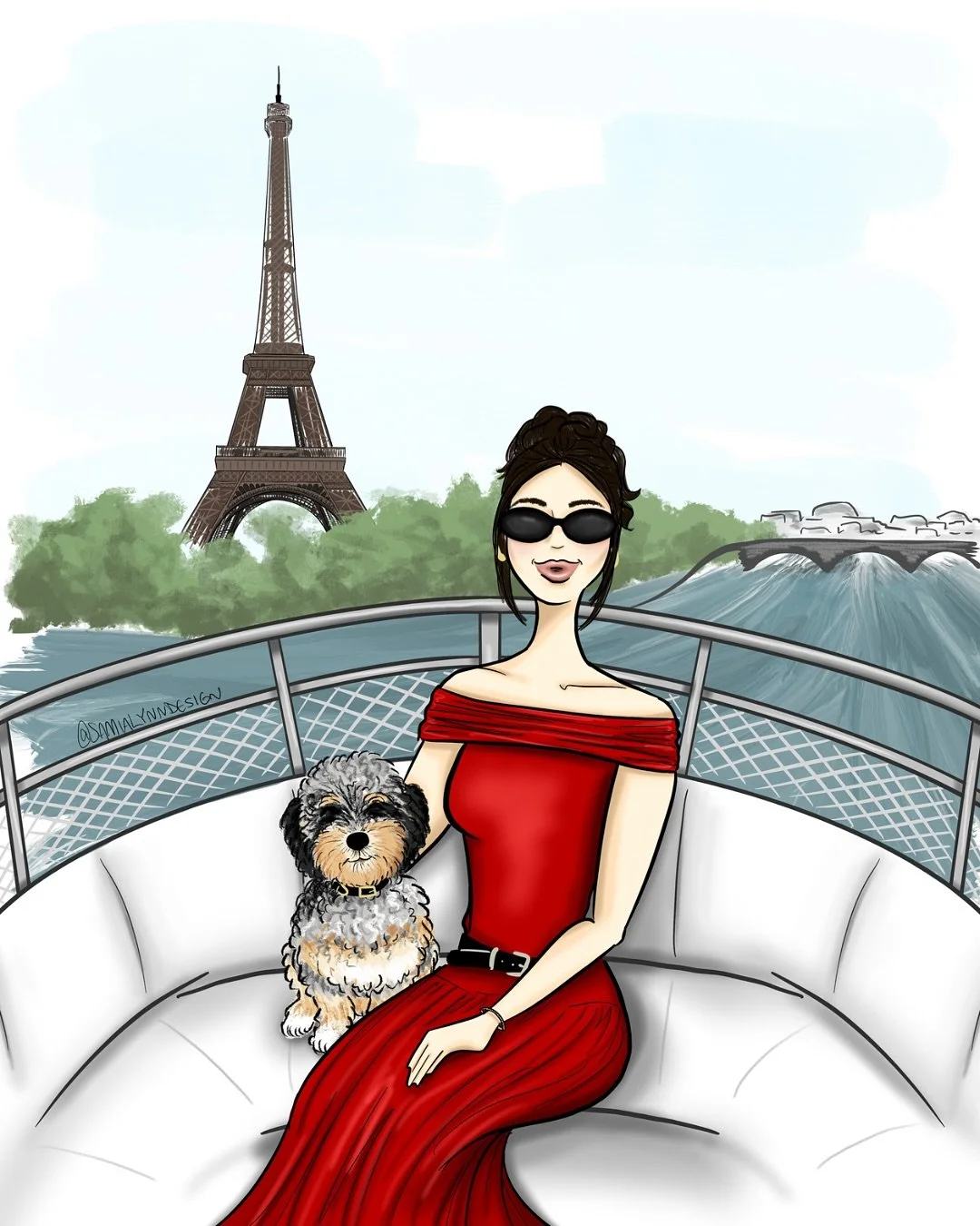 Let&rsquo;s be honest, the best gifts aren&rsquo;t from a corporate store shelf&hellip; they&rsquo;re the ones made just for them💫 

Custom portraits, illustrated keepsakes, personalized prints&hellip; It&rsquo;s the perfect way to say &ldquo;I thou