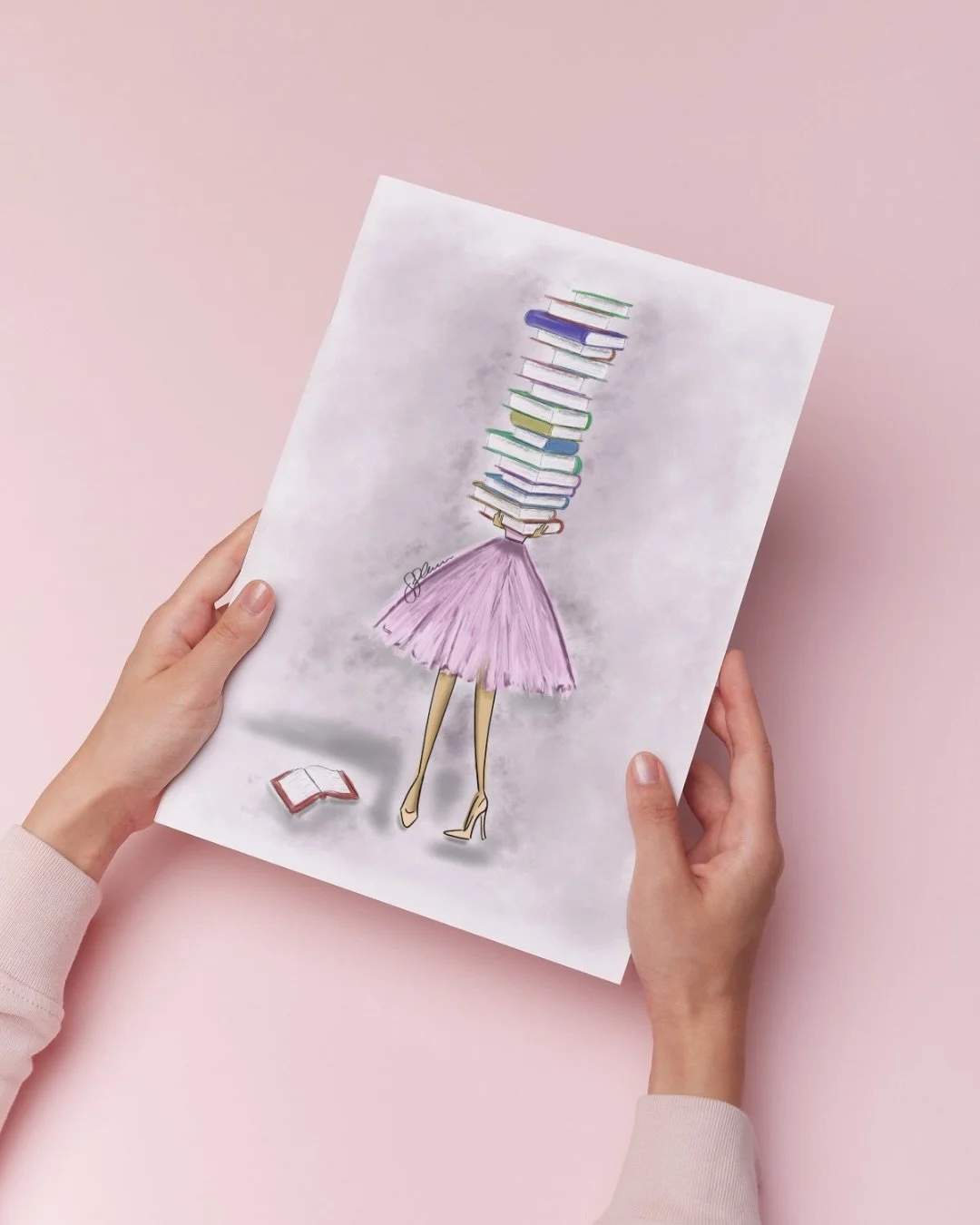 This is for all the readers 📚

January&rsquo;s Print of the Month is back and we&rsquo;re kicking 2026 off with the &ldquo;Book Lover&rdquo; print!

Choose between 5 different skin tones and make this print all yours 🫶🏼

Available in 4 sizes, only