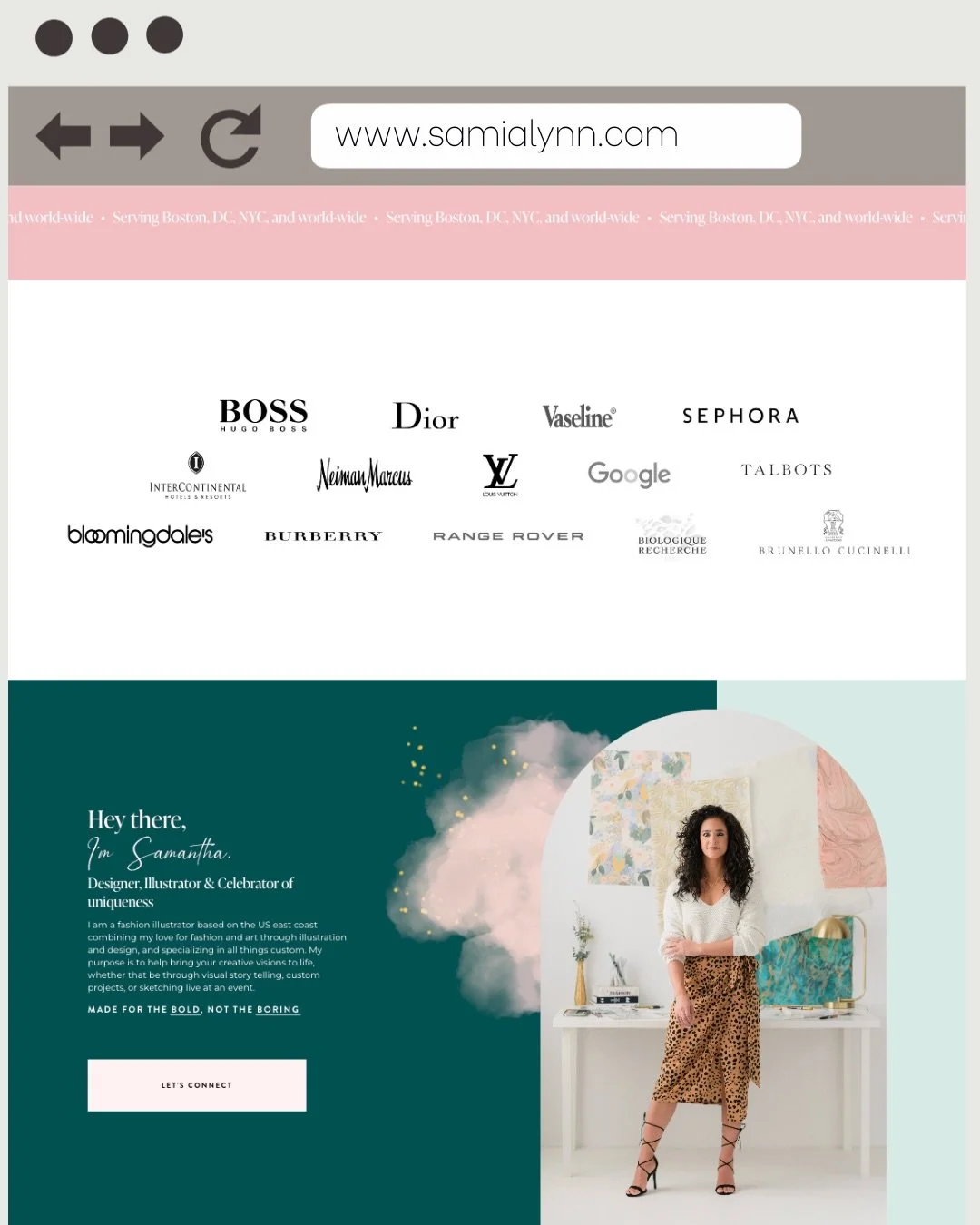 I know the January cliche is &ldquo;new year, new me&rdquo;, but when I set out to do this website brand refresh it was really more like &ldquo;new year, more me&rdquo; 🤣

The first thing I said to @23and9creative was &ldquo;my website is too sweet 