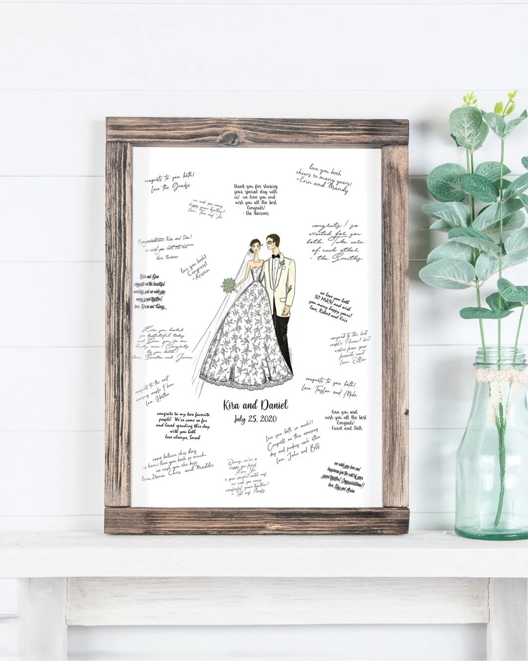 Your wedding deserves more than a guest book that collects dust&hellip;

Imagine a statement piece created just for you, one that guests sign throughout the night, filled with love, well wishes, and familiar handwriting&hearts;️ 

Long after the wedd