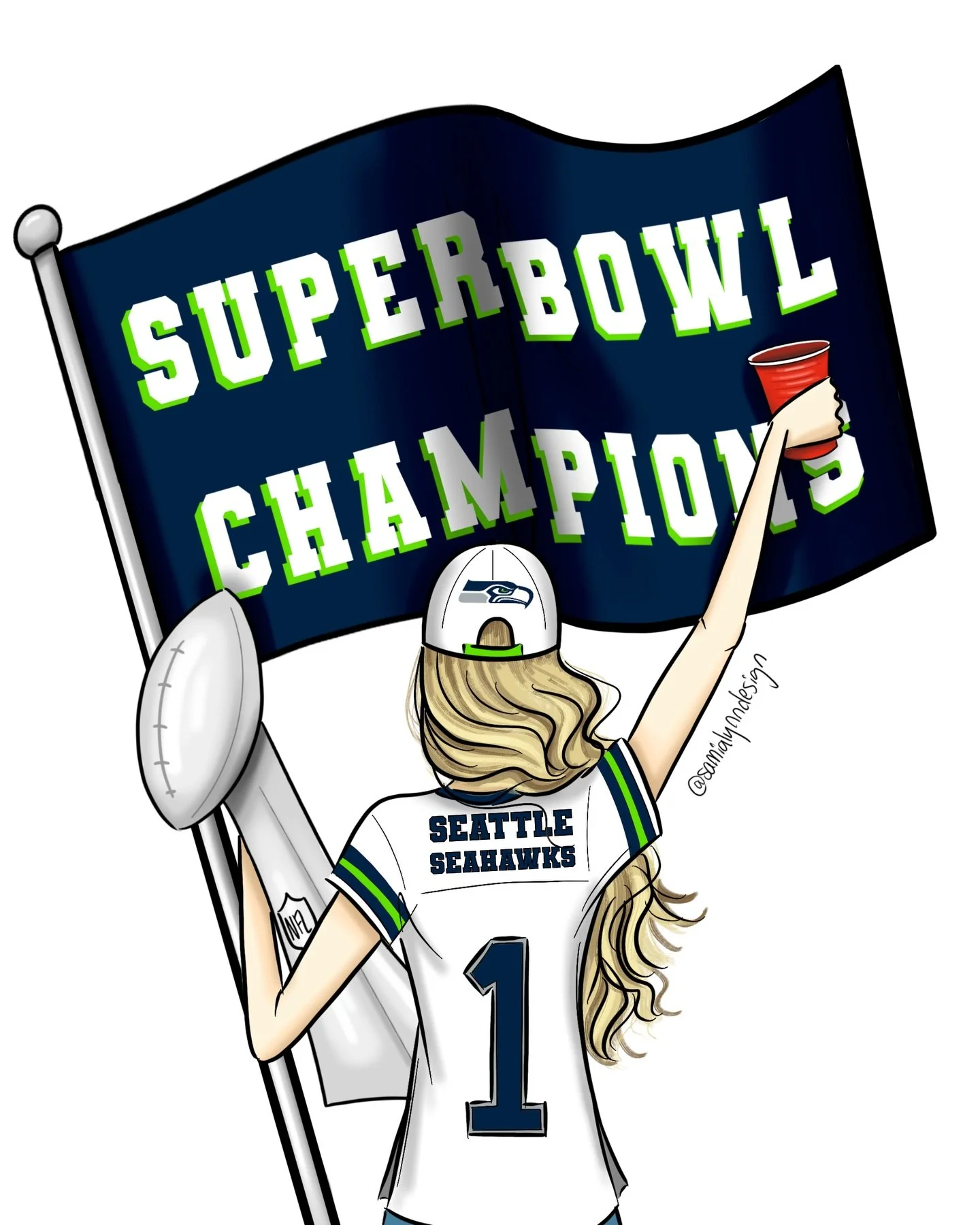 Congrats to the Seattle @seahawks! 

💚🩶💙
 

It&rsquo;s a special night for Seahawks fans as they celebrate a well deserved Superbowl LX win, which we all know is (usually) no easy feat against the Patriots 🏈

Until next season ✌🏼
.
.
.
.
#superb
