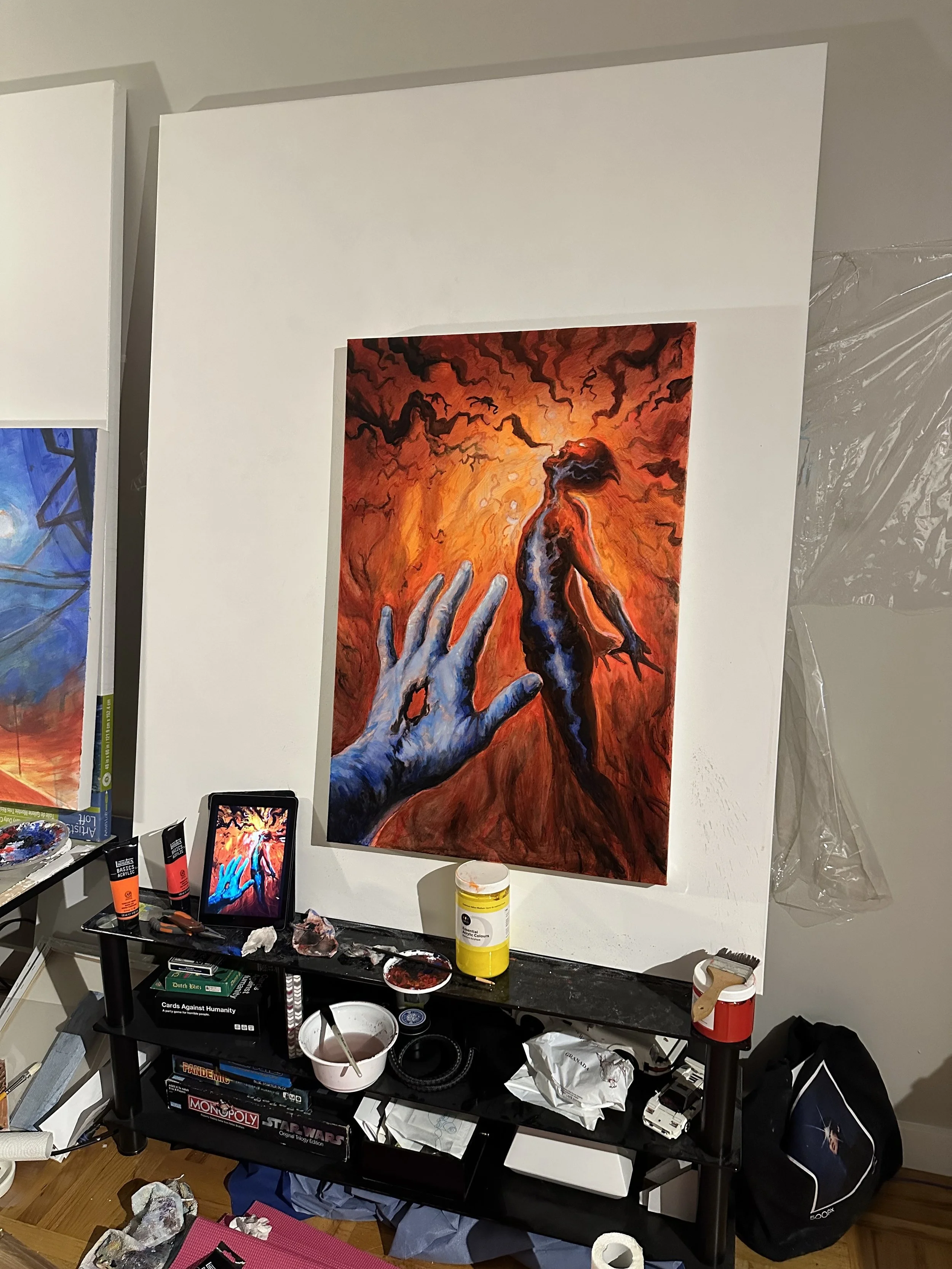 Deliverance 36 x 24 inches Acrylic on Canvas