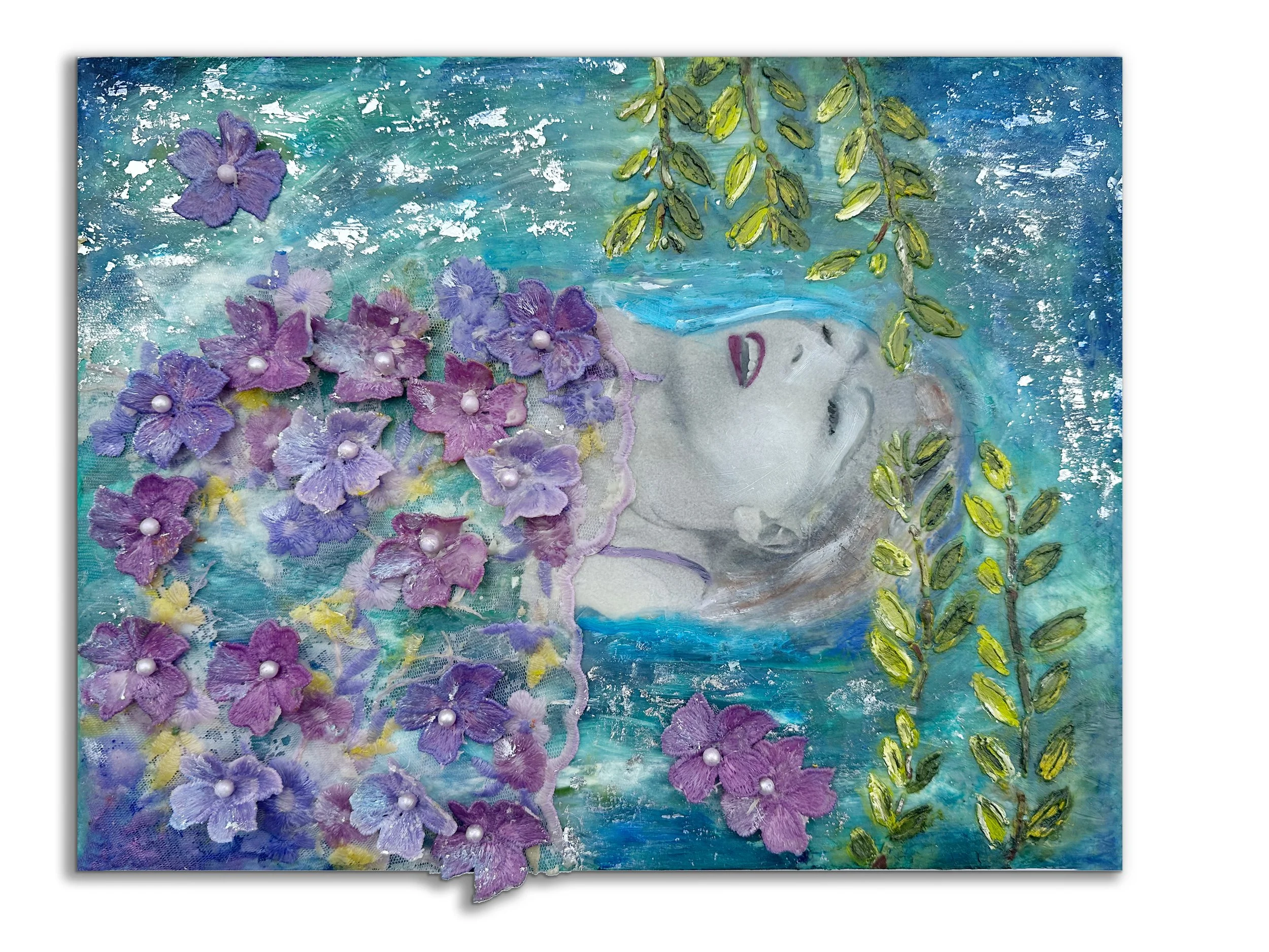 Premonition, 14 x 11 x 7/8 inches