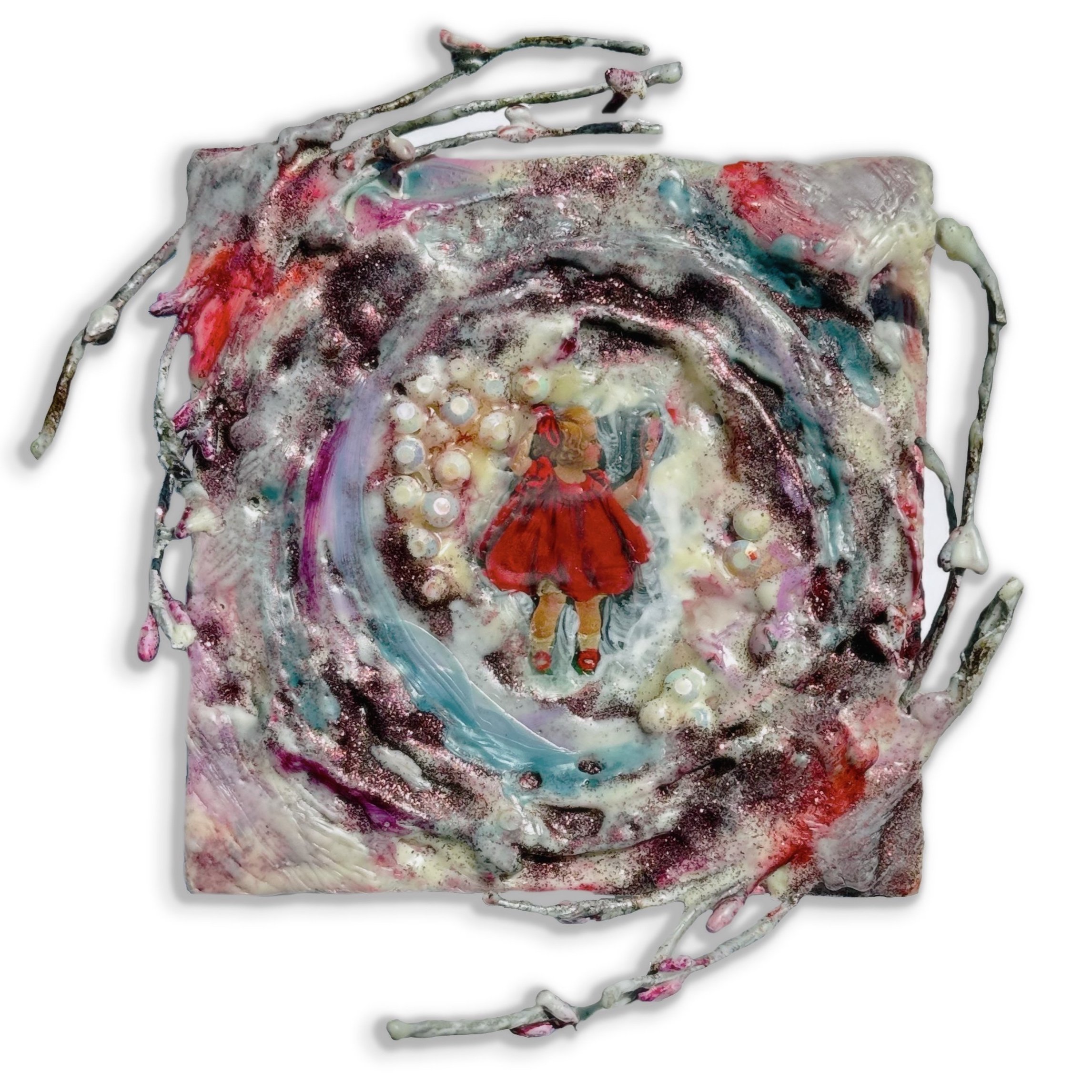 Dear Myra, 6 x 6 x 1.5 inches