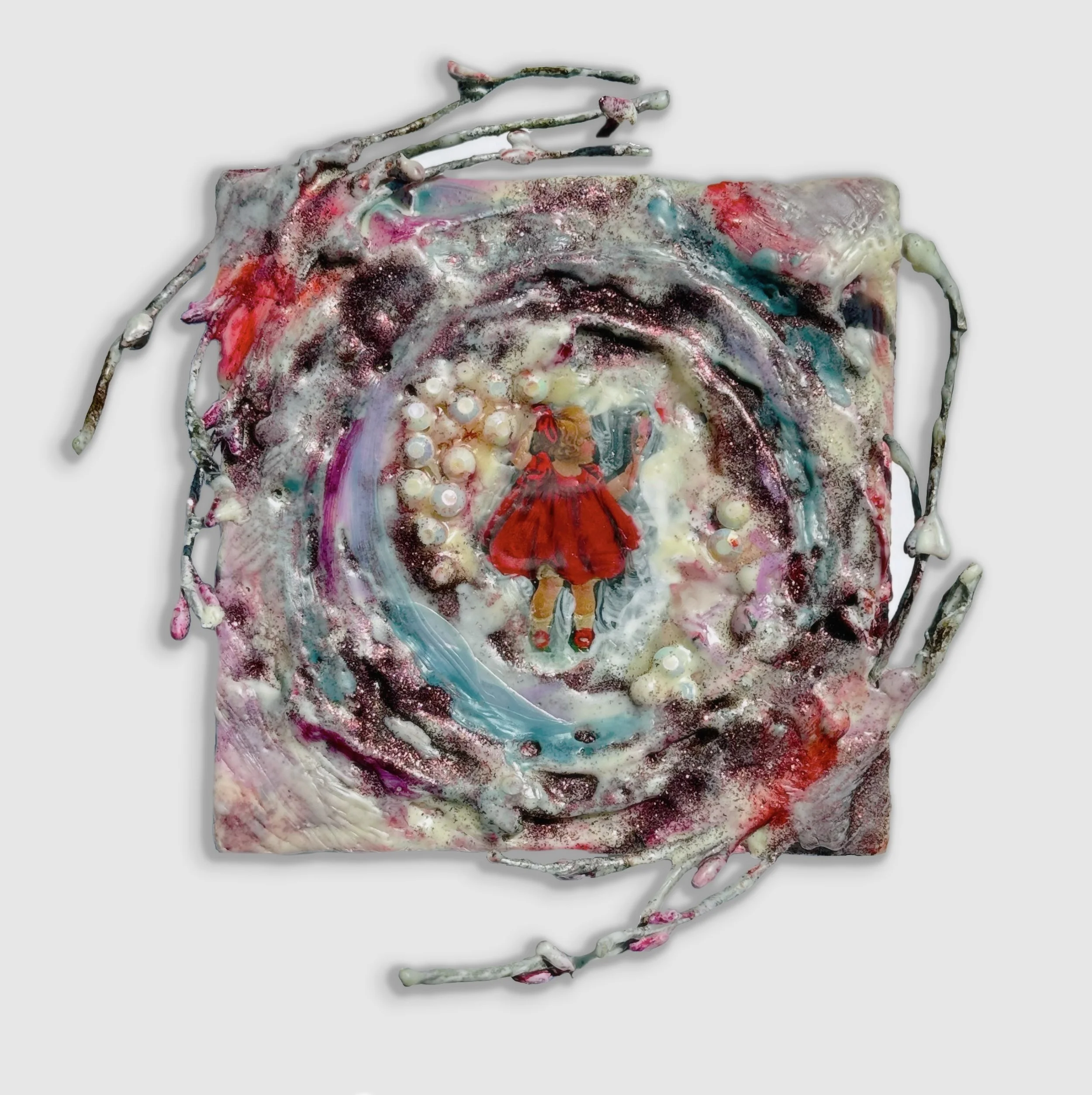 Dear Myra, 6 x 6 x 1.5 inches