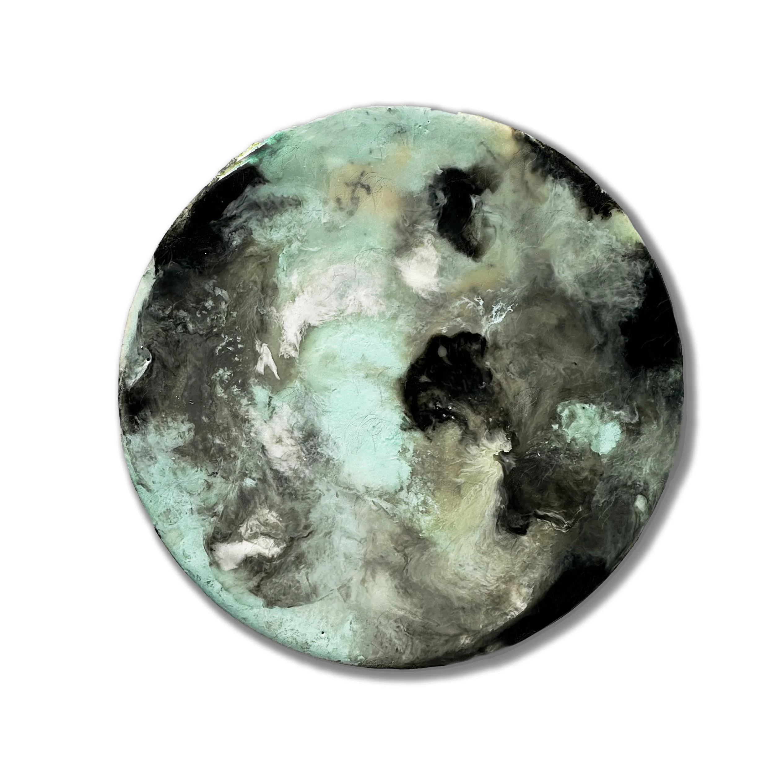 Moon Water, 6 inches (diameter) x 0.875 inches