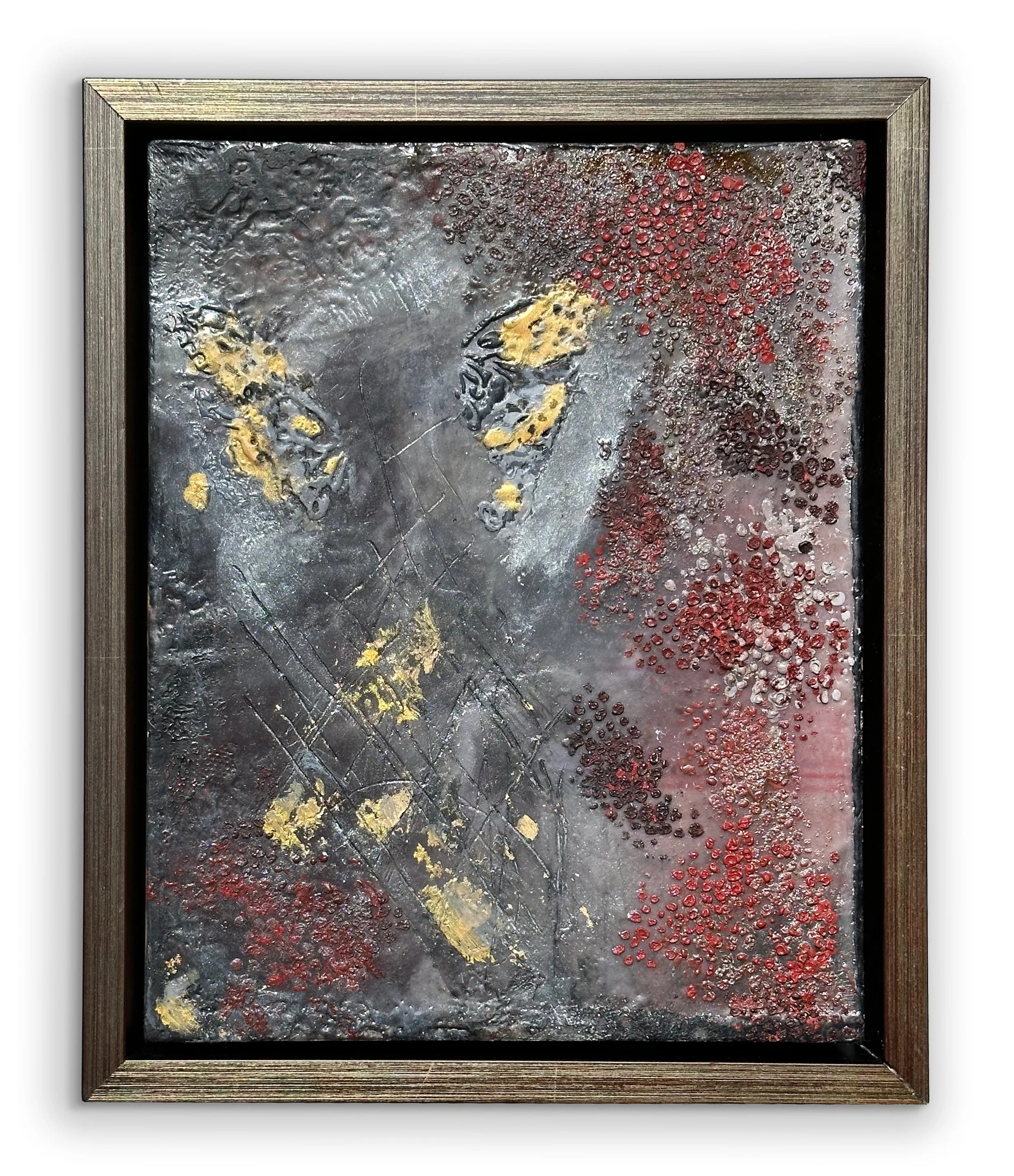 NFS Winged Ego, Framed 10 x 12 x 2 inches
