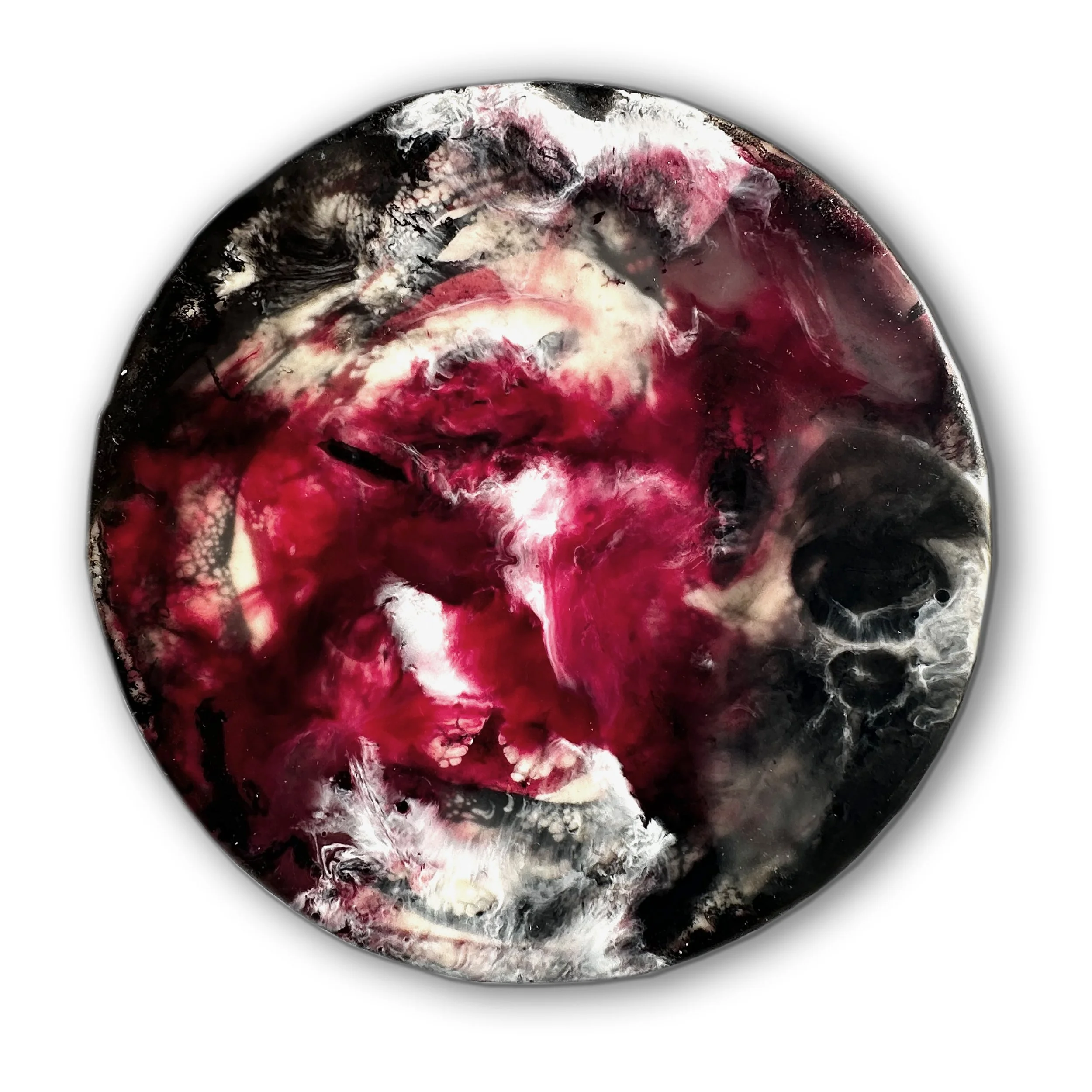 The Other Way, 6 inches (diameter) x 0.875 inches