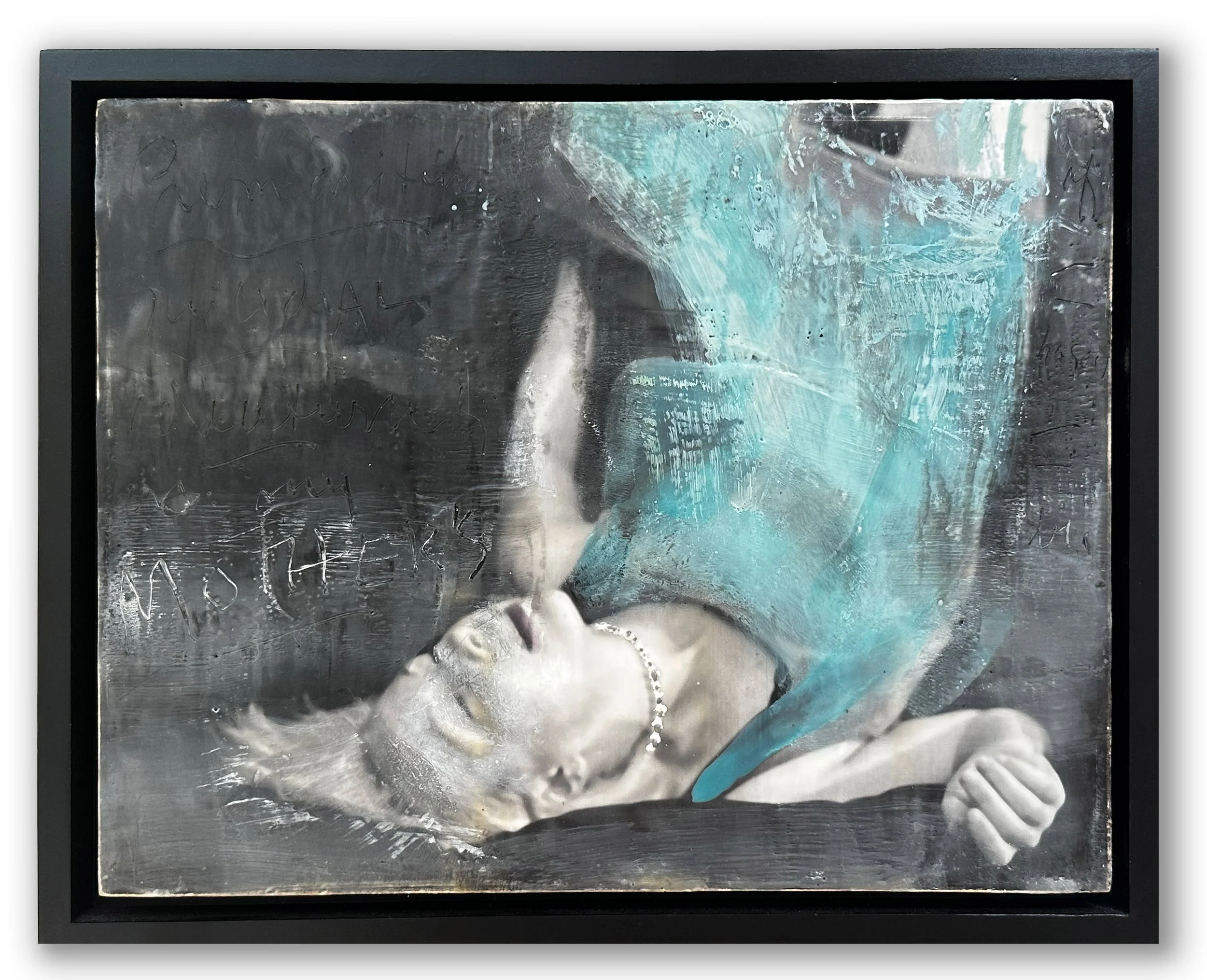  Encaustic on Wood 