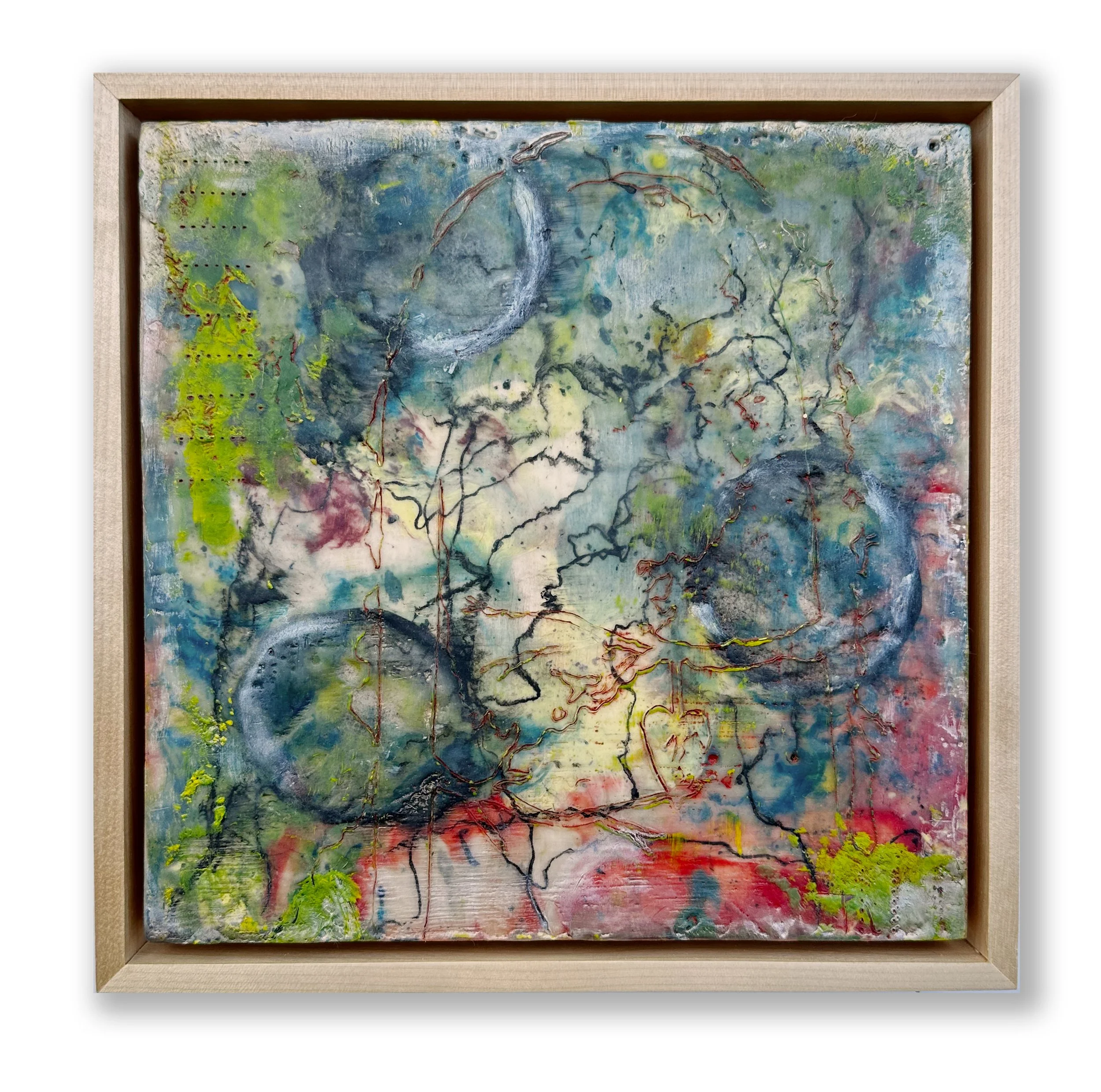 NOW $175 (was $295)  Terra Ultima, Framed 9 x 9 x 2 inches